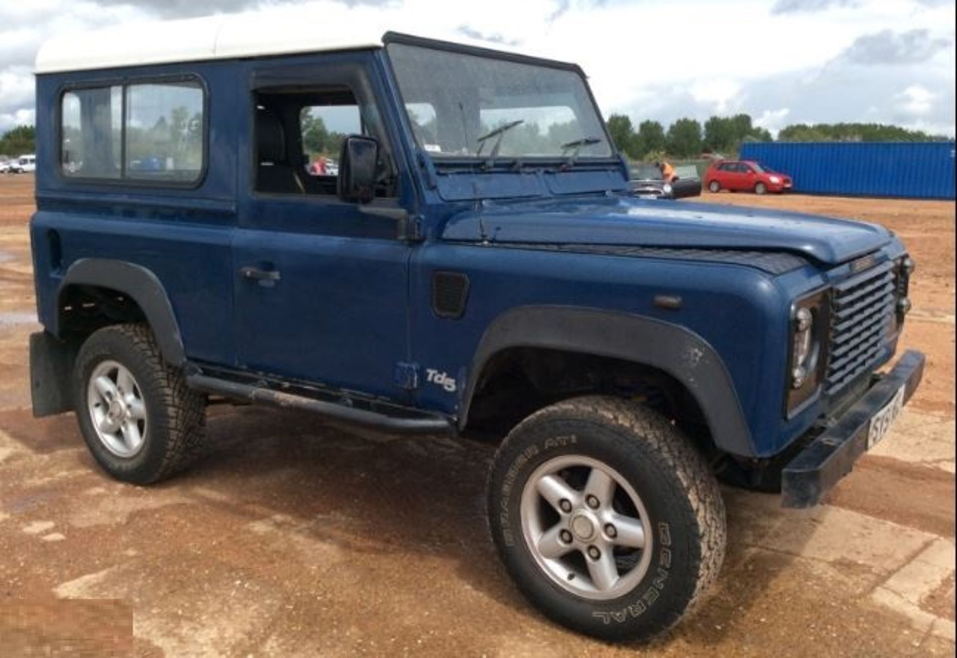 2001/51 REG LAND ROVER DEFENDER 90 HARD-TOP TD5 2.5 DIESEL BLUE LIGHT 4X4 UTILITY 120 BHP *NO VAT*