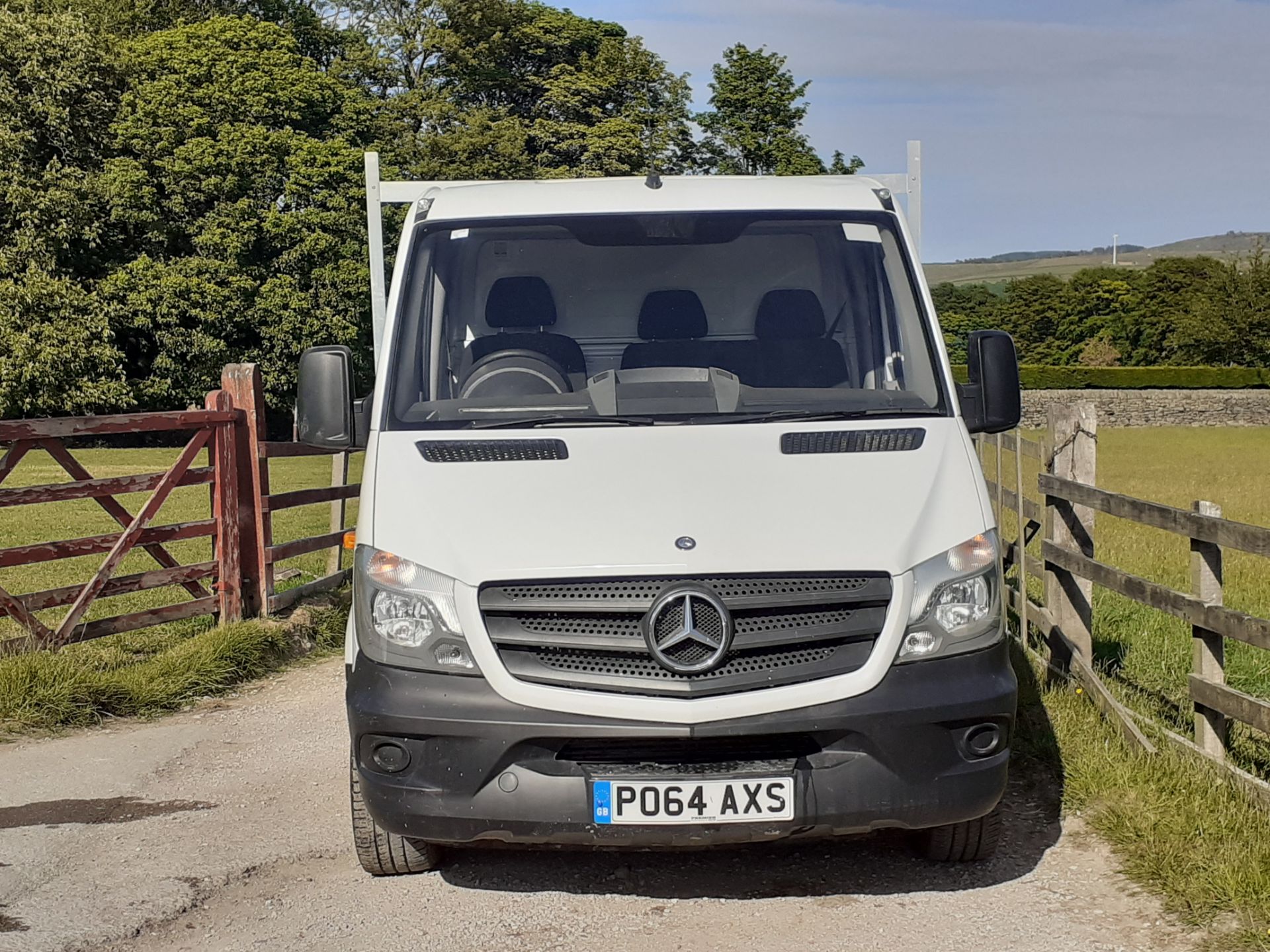 2014/64 REG MERCEDES-BENZ SPRINTER 313 CDI MWB DROPSIDE LORRY, 1 PLC OWNER FROM NEW, - Image 2 of 6
