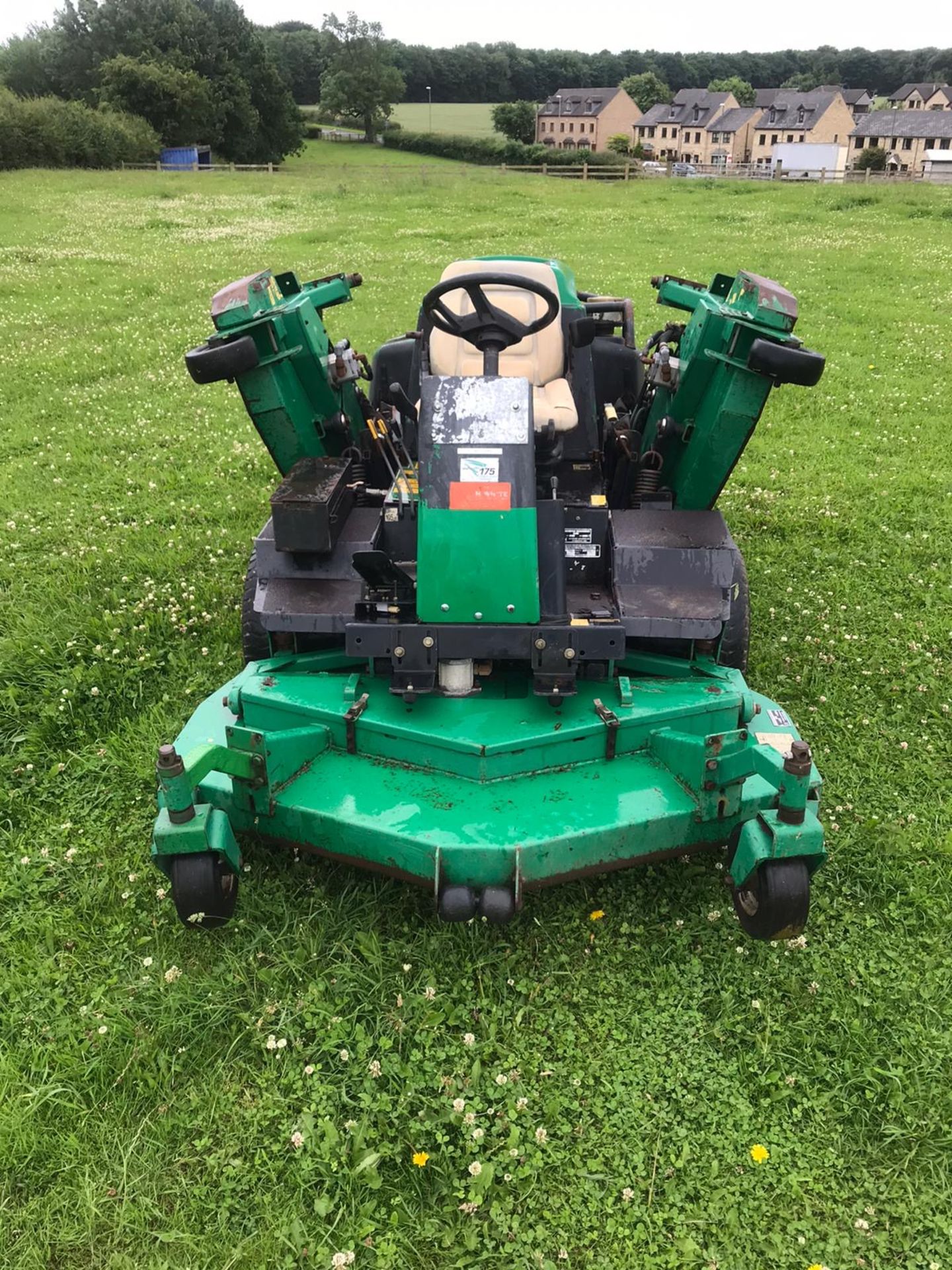 RANSOMES HR6010 BATWING RIDE ON LAWN MOWER, YEAR 2007, ONLY DONE 3431 HOURS *NO VAT* - Image 3 of 13