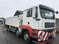 2008/08 REG MAN TG-A 32.360 8X4 INSULATED ALLOY TIPPER MANUAL GEARBOX 360 BHP *PLUS VAT*