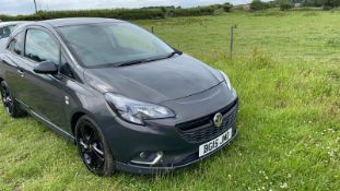 2015/15 REG VAUXHALL CORSA LIMITED EDITION 1.4 PETROL GREY 3DR HATCHBACK, SHOWING 2 FORMER KEEPERS