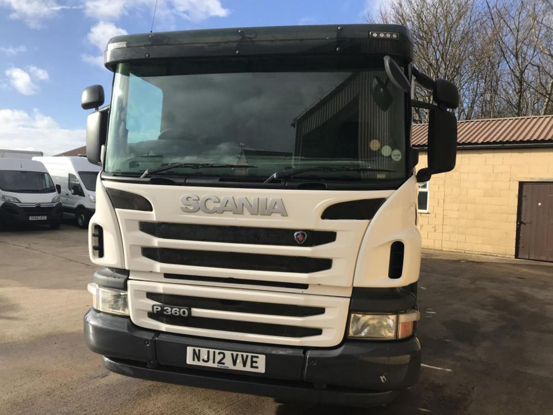 2012/12 REG SCANIA P360 8X2 P-SRS L-CLASS P365 LB ALLOY DROP SIDE TRUCK, GOOD CONDITION *PLUS VAT* - Image 2 of 13