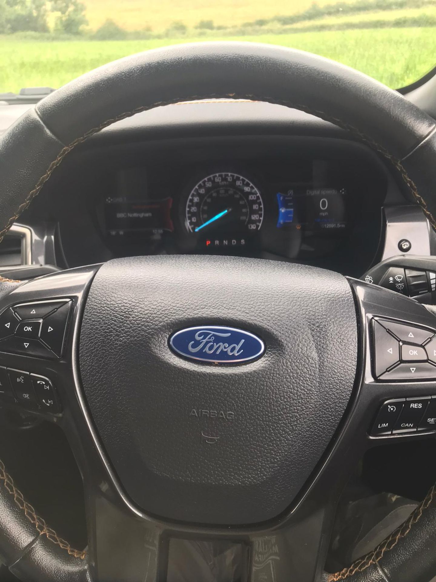 2019/69 REG FORD RANGER WILDTRAK ECOBLUE 4 2.0 DIESEL BLACK PICK-UP 210HP, SHOWING 0 FORMER KEEPERS - Image 7 of 9