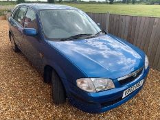1999 MAZDA 323 GXI 1.5 PETROL 90 HP HATCHBACK, 1 OWNER FROM NEW, LAST SERVICE 38 MILES AGO *NO VAT*