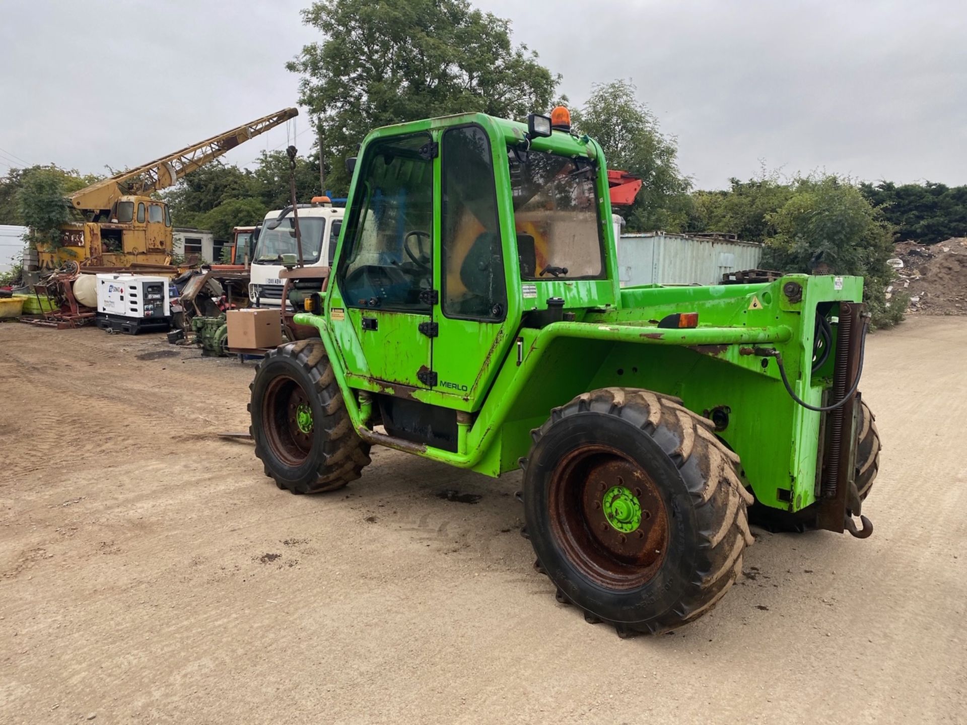 1996 MERLO P30.7 TELEHANDLER, STARTS, RUNS AND OPERATES. TRANSMISSION IS SLOW FOR SOME REASON - Image 5 of 5