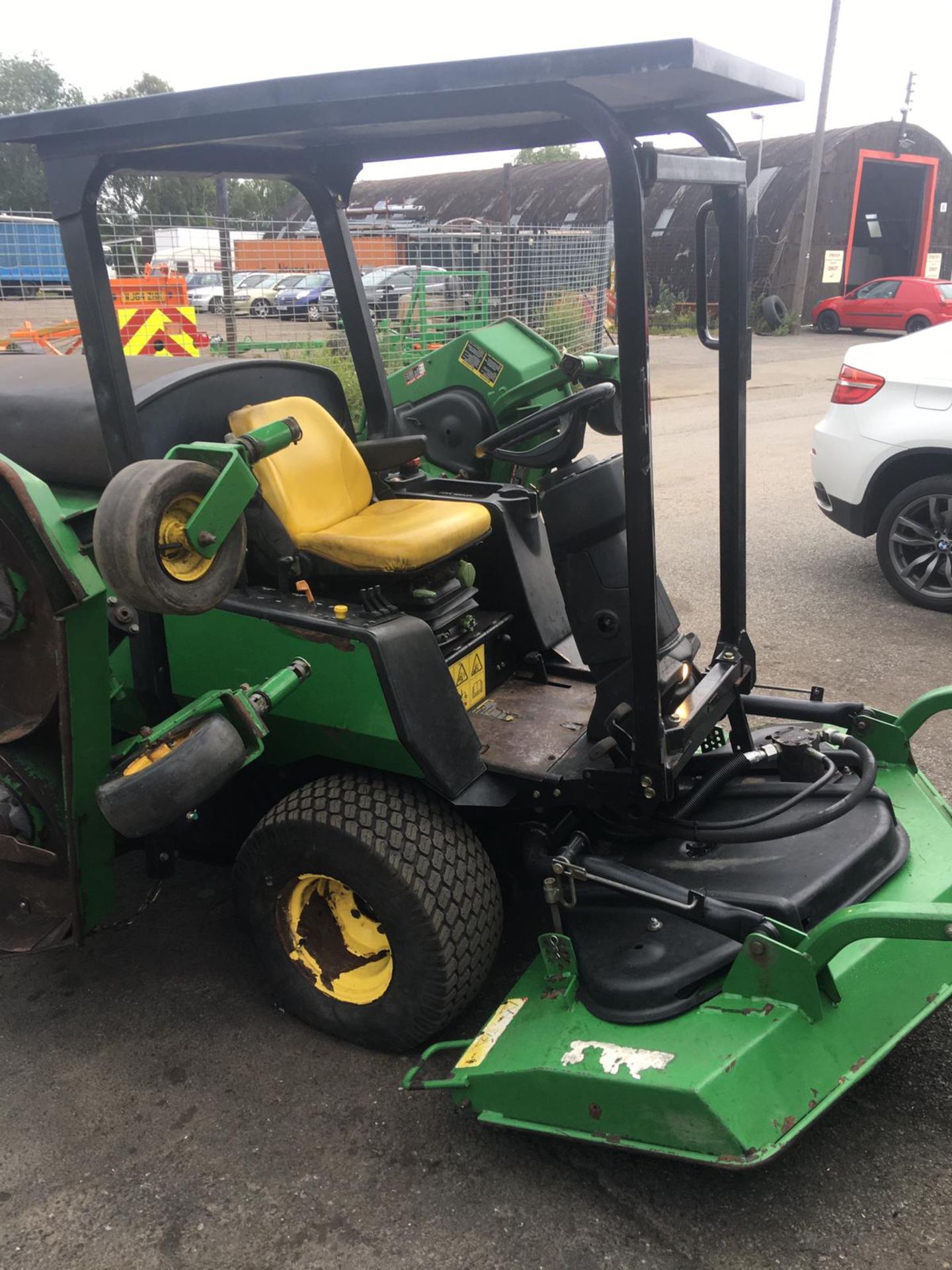 JOHN DEERE 1600 WIDE AREA TURBO BATWING RIDE ON LAWN MOWER, CRUISE CONTROL, RUNS & WORKS *NO VAT* - Image 10 of 24