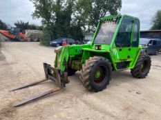 1996 MERLO P30.7 TELEHANDLER, STARTS, RUNS AND OPERATES. TRANSMISSION IS SLOW FOR SOME REASON