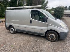 2008/08 REG NISSAN PRIMASTAR DCI SE 2.0 DIESEL SILVER PANEL VAN, 115HP, SHOWS 1 KEEPER LOW MILES!