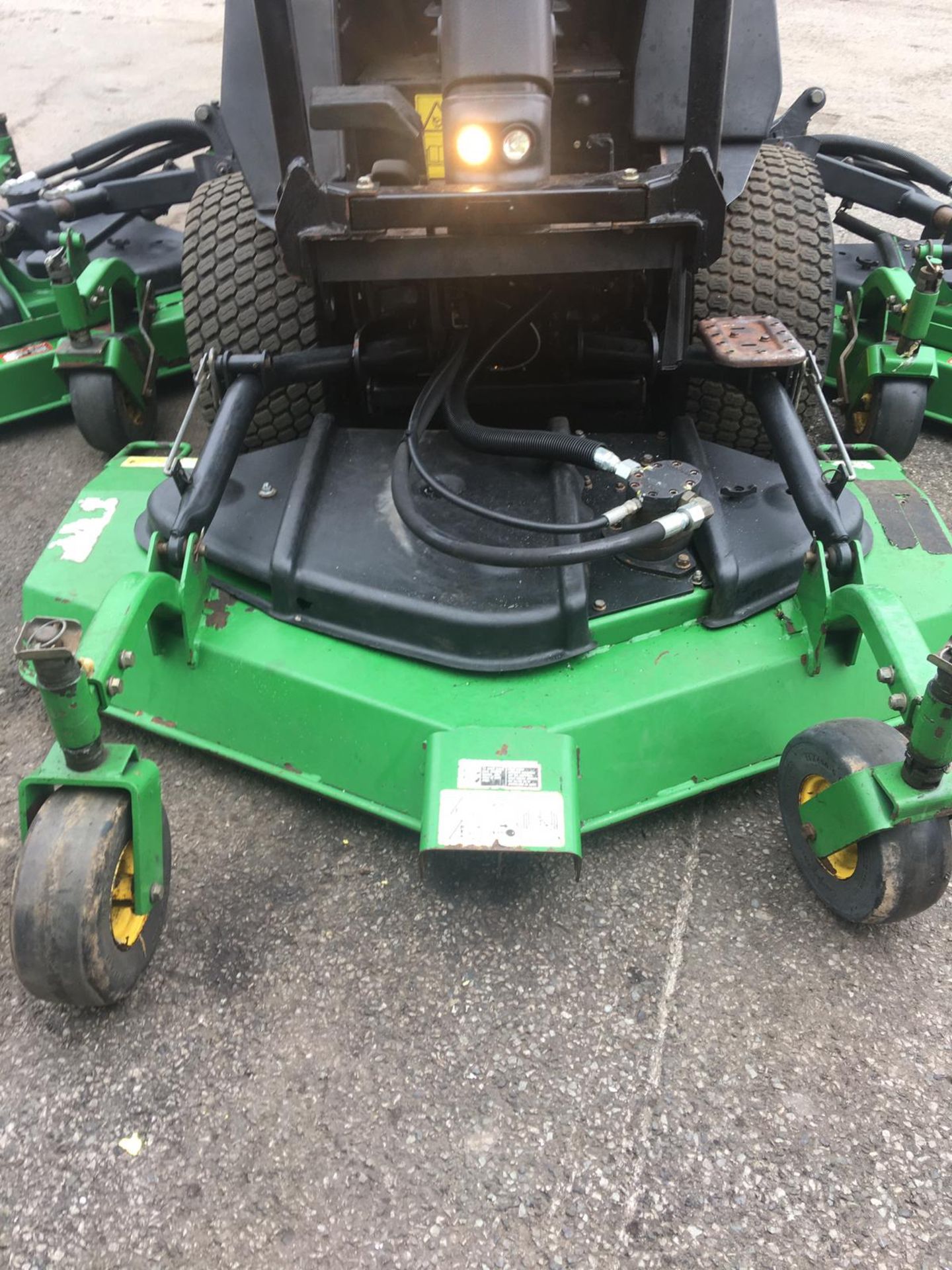 JOHN DEERE 1600 WIDE AREA TURBO BATWING RIDE ON LAWN MOWER, CRUISE CONTROL, RUNS & WORKS *NO VAT* - Image 6 of 24