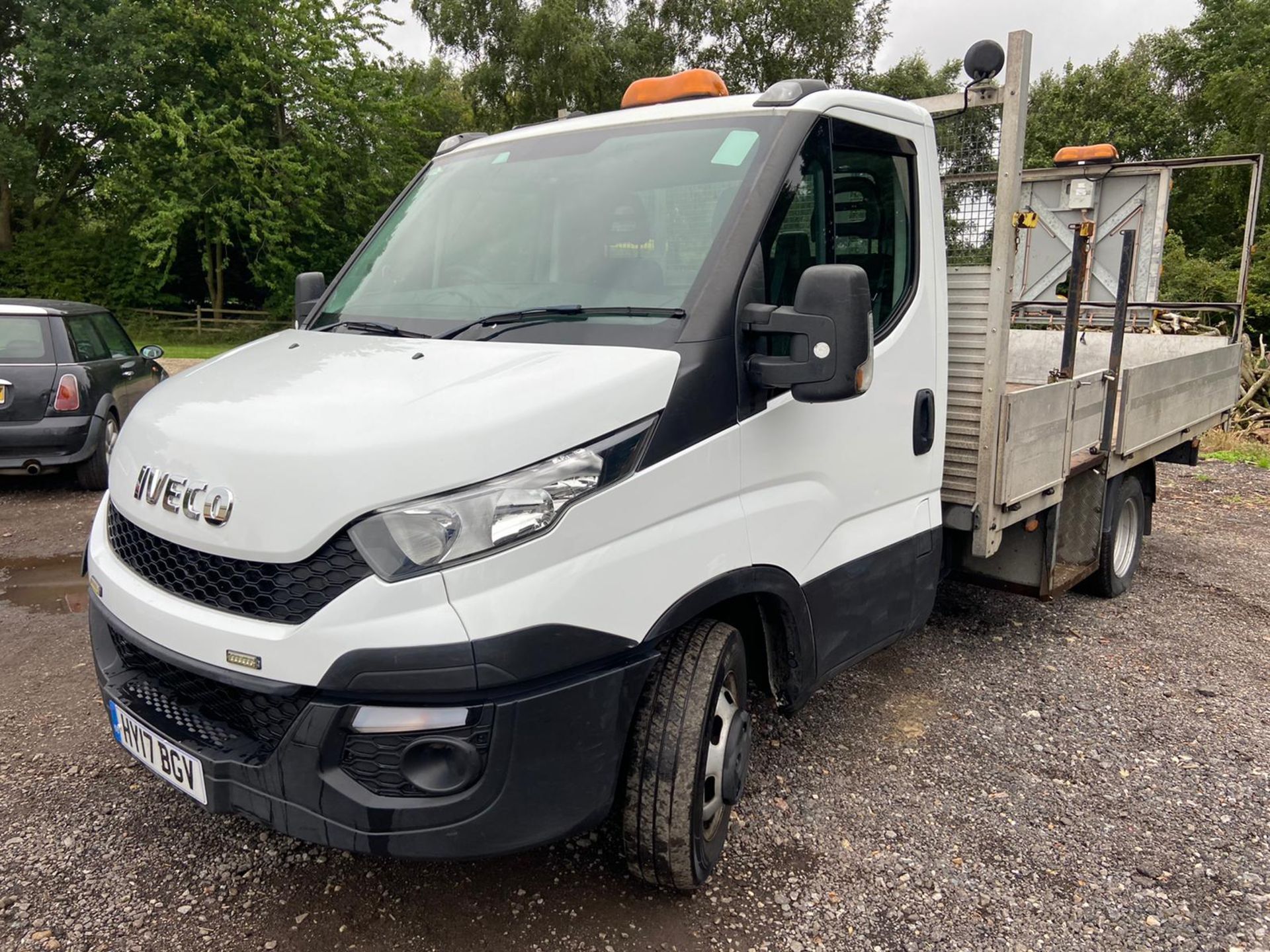 2017/17 REG IVECO DAILY 35C13 2.3 DIESEL 130BHP DROPSIDE LORRY, SHOWING 0 FORMER KEEPERS *PLUS VAT* - Image 3 of 8