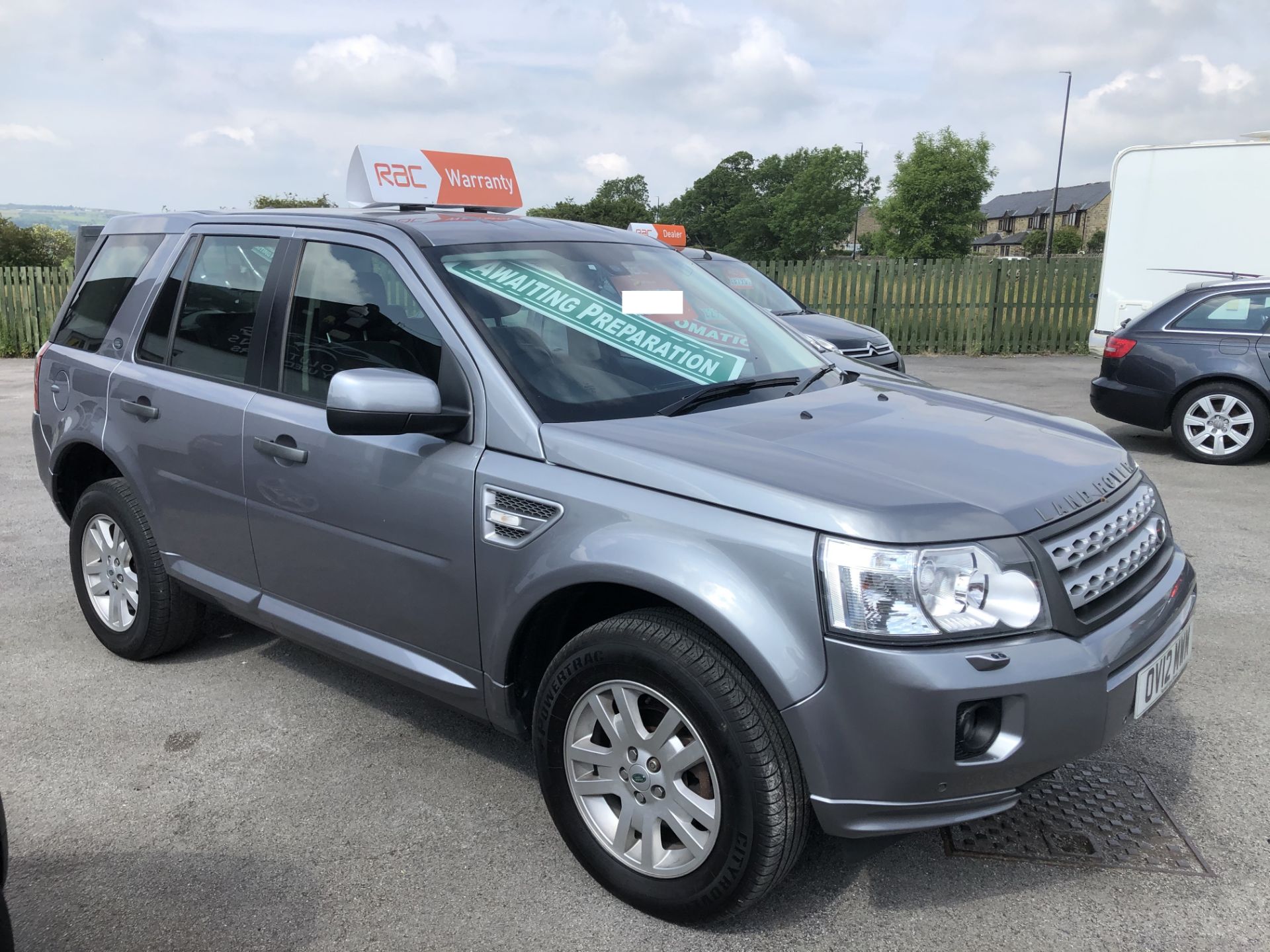 2012/12 REG LAND ROVER FREELANDER XS SD4 AUTO 2.2 DIESEL GREY, SHOWING 2 FORMER KEEPERS *NO VAT*