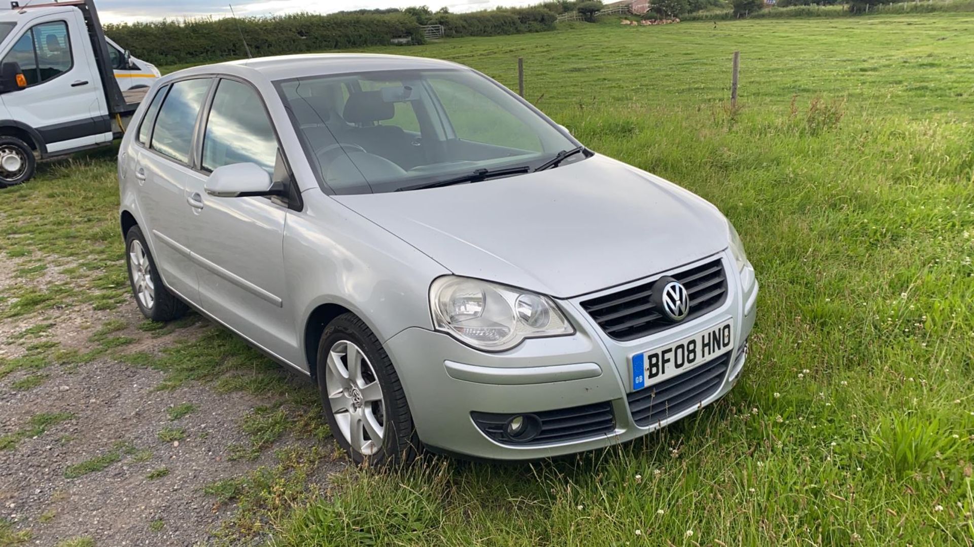 2008/08 REG VOLKSWAGEN POLO MATCH SILVER 1.2 PETROL 5 DOOR HATCHBACK, SHOWING 3 FORMER KEEPERS