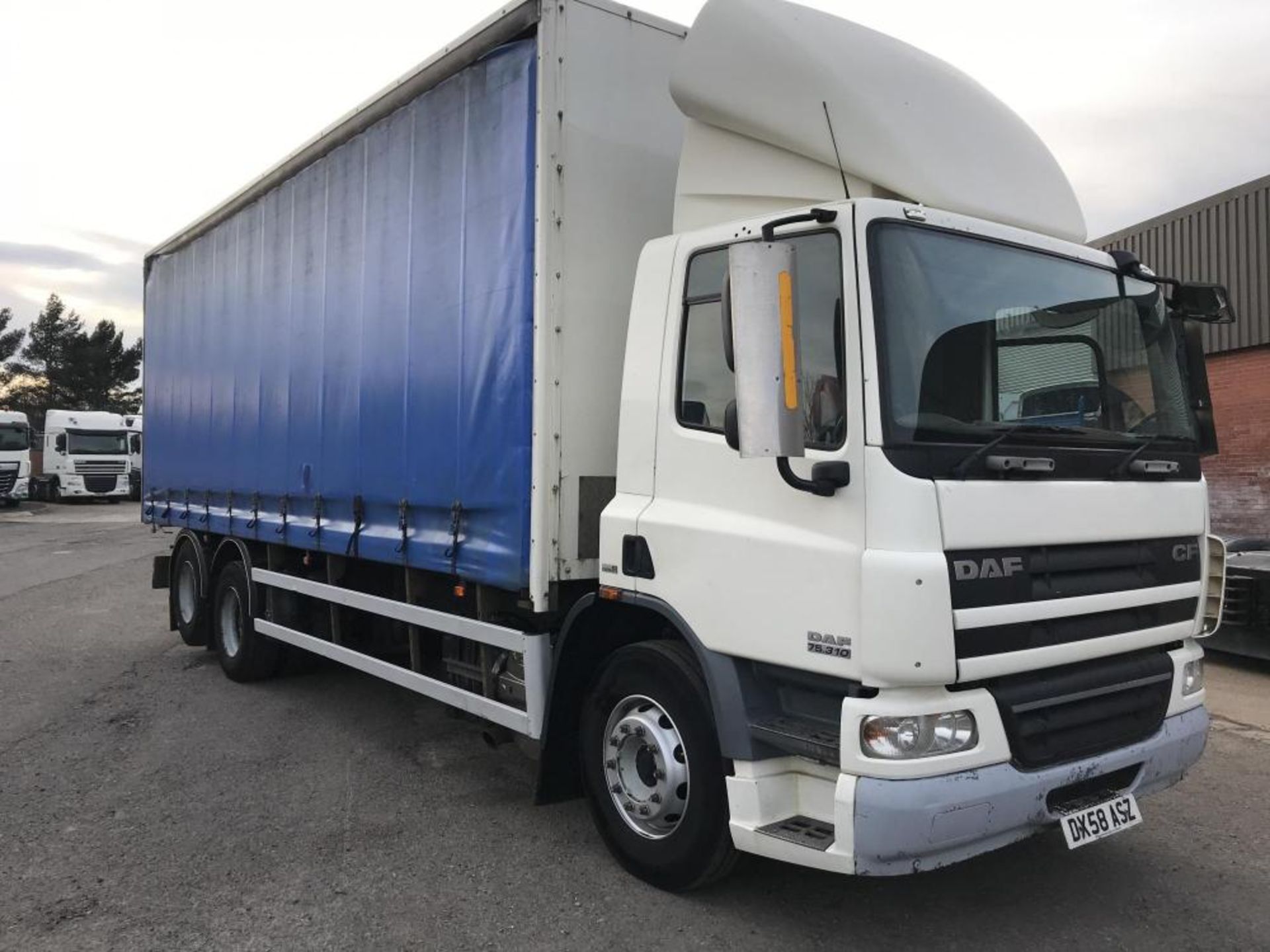 2008/58 REG DAF TRUCKS CF FAS CF 75.310 DAY E4 6X2 CURTAIN SIDED TRUCK, MANUAL GEARBOX *PLUS VAT*