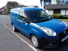 2014/14 REG FIAT DOBLO CARGO 16V SX MULTIJET 1.25 DIESEL PANEL VAN 90HP, SHOWING 3 FORMER KEEPERS