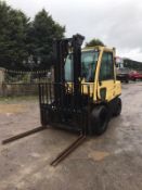 HYSTER H80 FORTIS TWIN WHEELED DIESEL FORKLIFT, RUNS, DRIVES AND LIFTS, SIDE SHIFT *PLUS VAT*