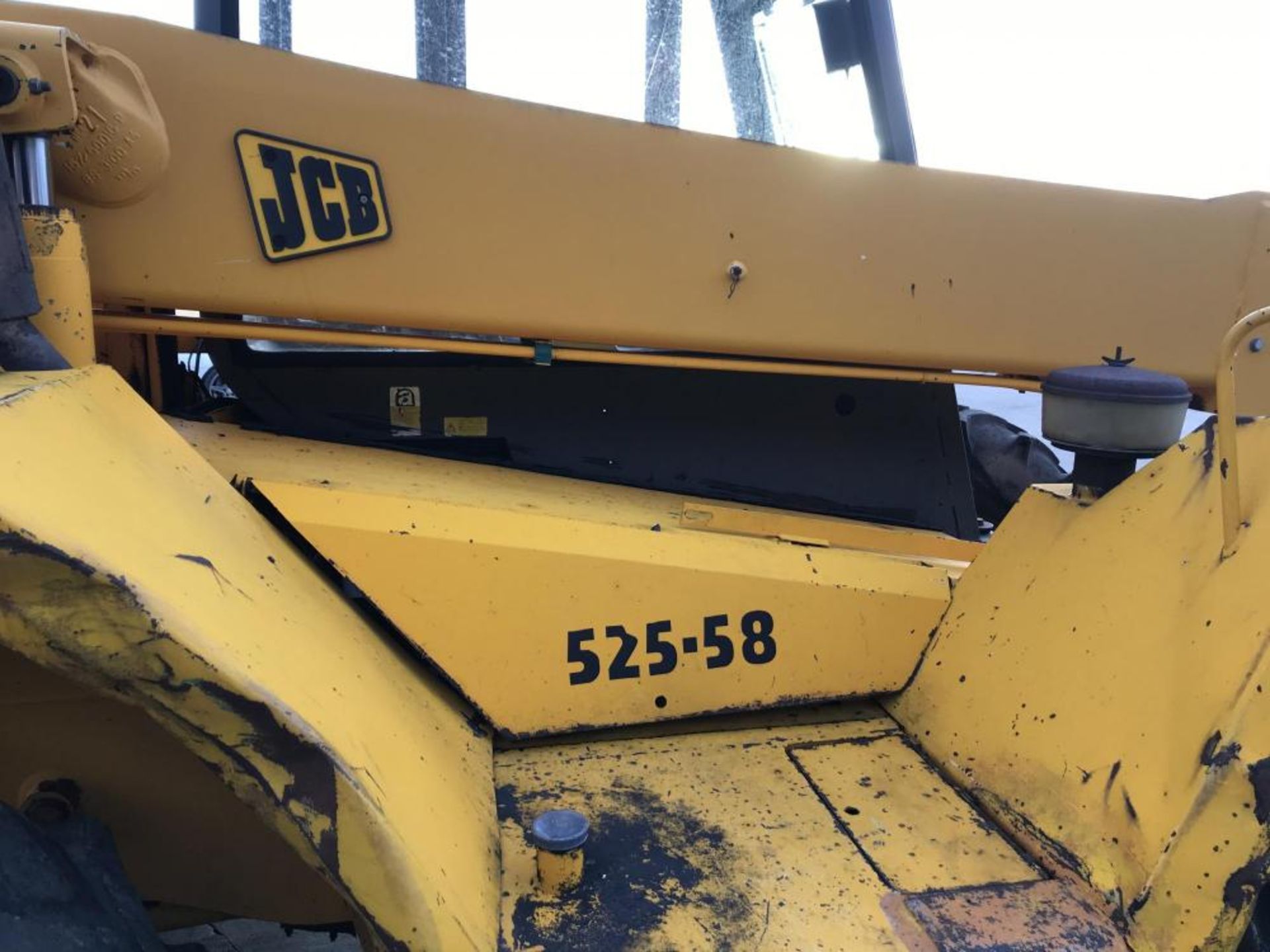 JCB 525-58 4X4 TELEHANDLER FORKLIFT WITH PICK-UP HITCH, GOOD WORKING CONDITION *PLUS VAT* - Image 11 of 14