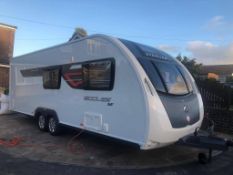 2016 STERLING ECCLES SE AMETHYST 6 BERTH TWIN AXLE CARAVAN *NO VAT*