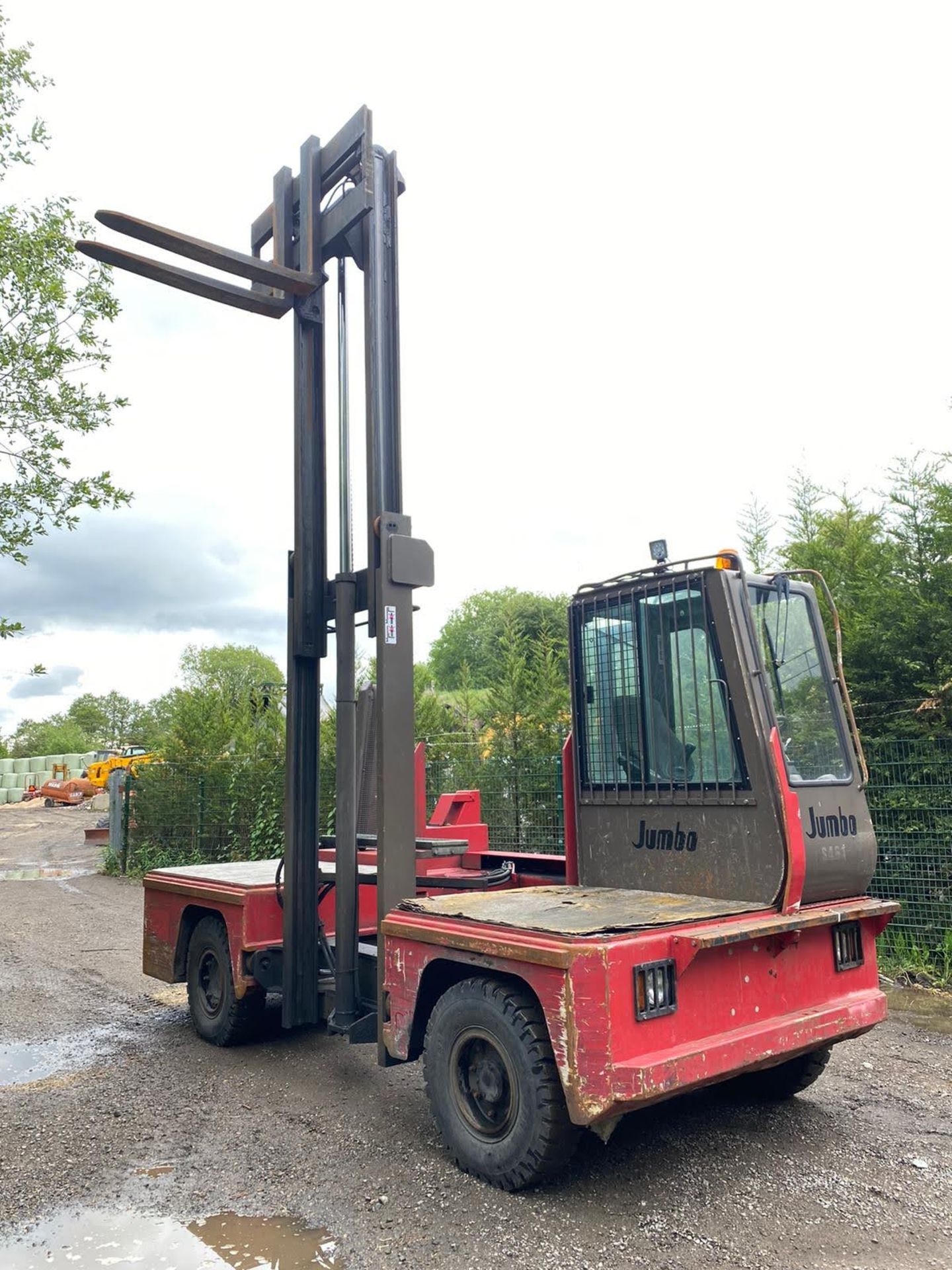 JUMBO SPREADER JU3,500 SIDE LOADER FORKLIFT, YEAR 2002, SHOWING 227 HOURS *PLUS VAT* - Image 4 of 8