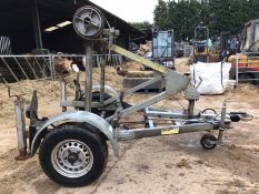 CLYDESDALE SINGLE AXLE PIPE TRAILER *PLUS VAT*