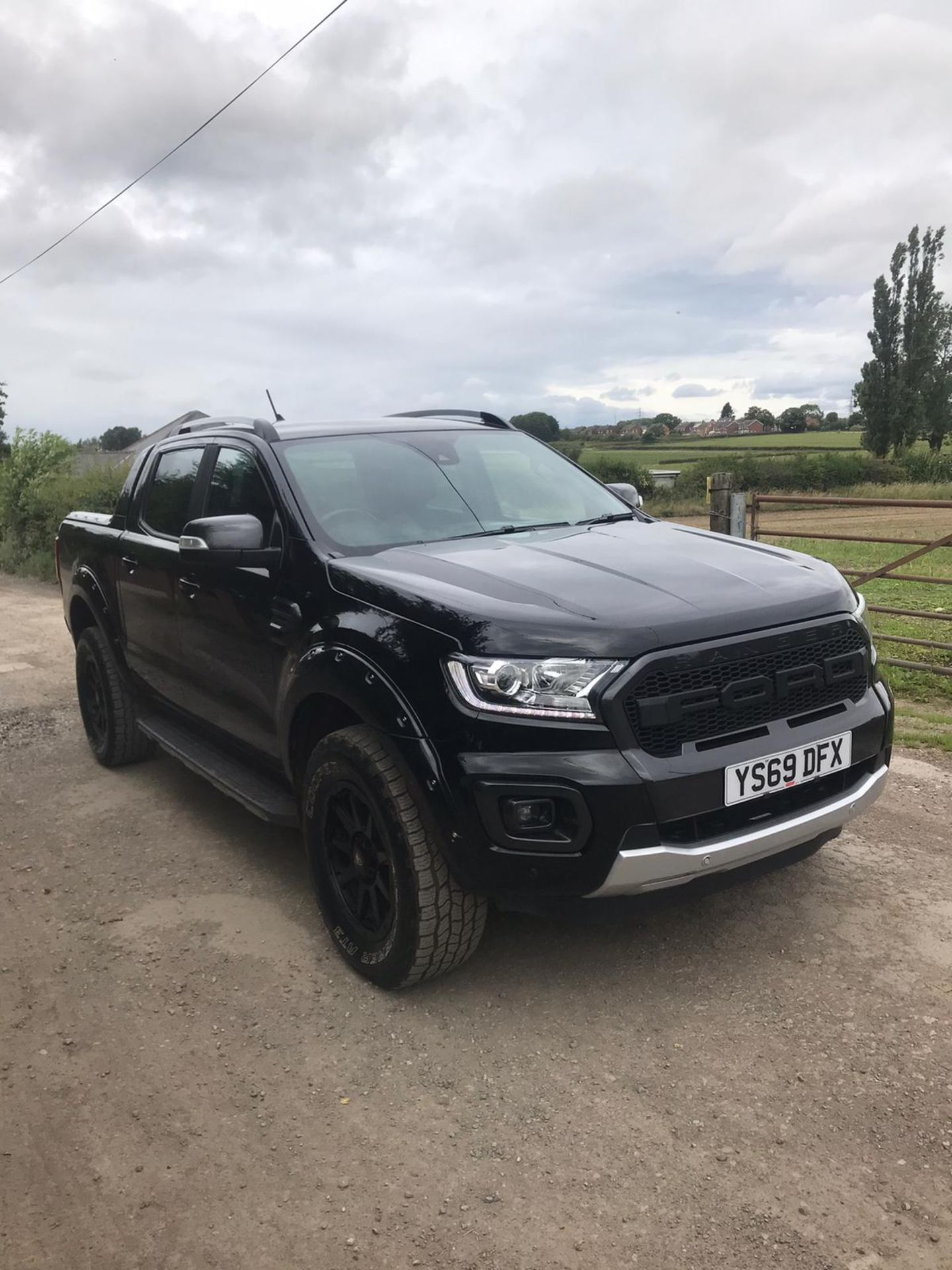 2019/69 REG FORD RANGER WILDTRAK ECOBLUE 4 2.0 DIESEL BLACK PICK-UP 210HP, SHOWING 0 FORMER KEEPERS