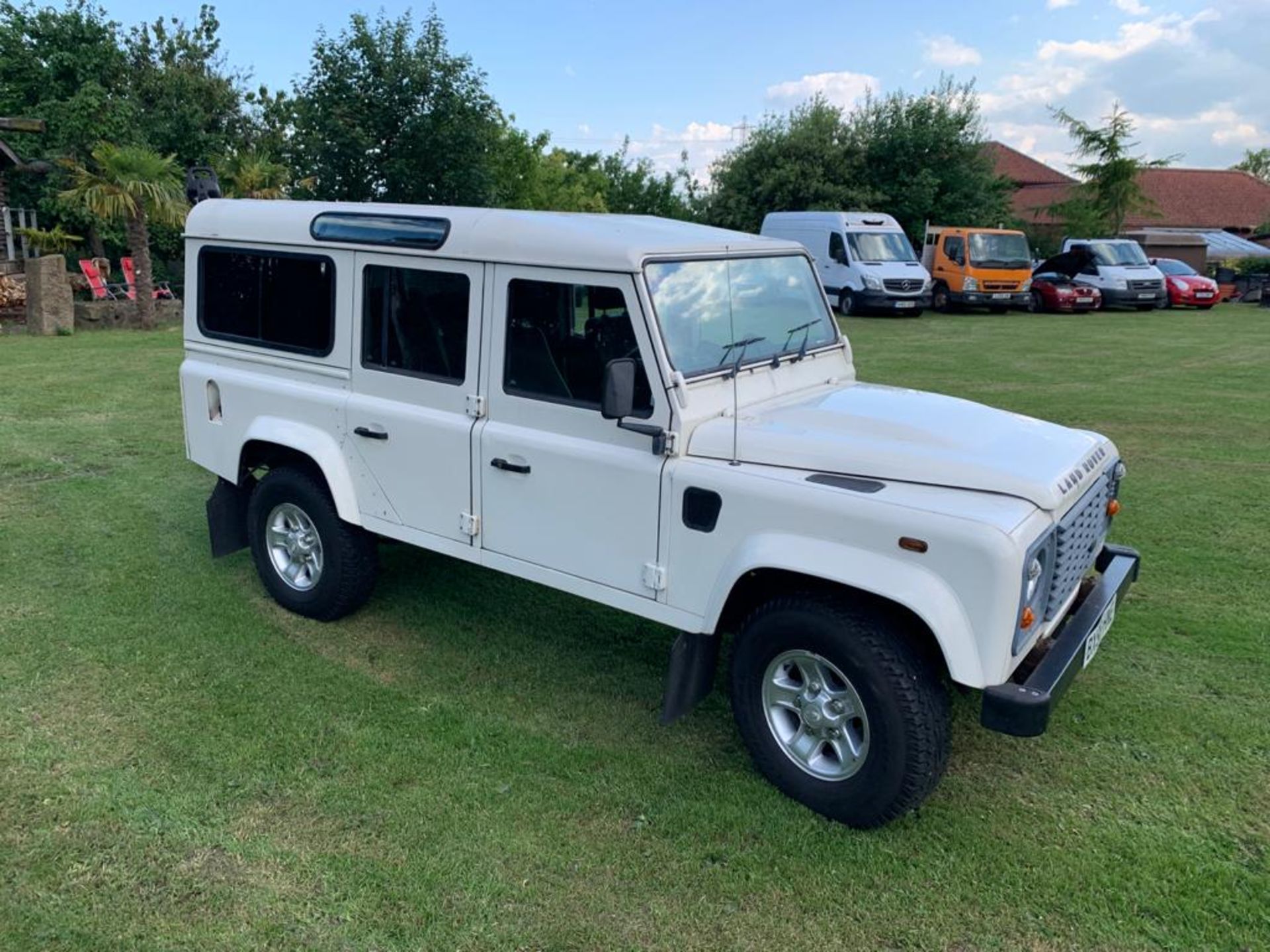 2008/58 REG LAND ROVER 110 LWB DEFENDER COUNTY STATION WAGON 2.4 DIESEL 120BHP OWNED BY BT OPENREACH