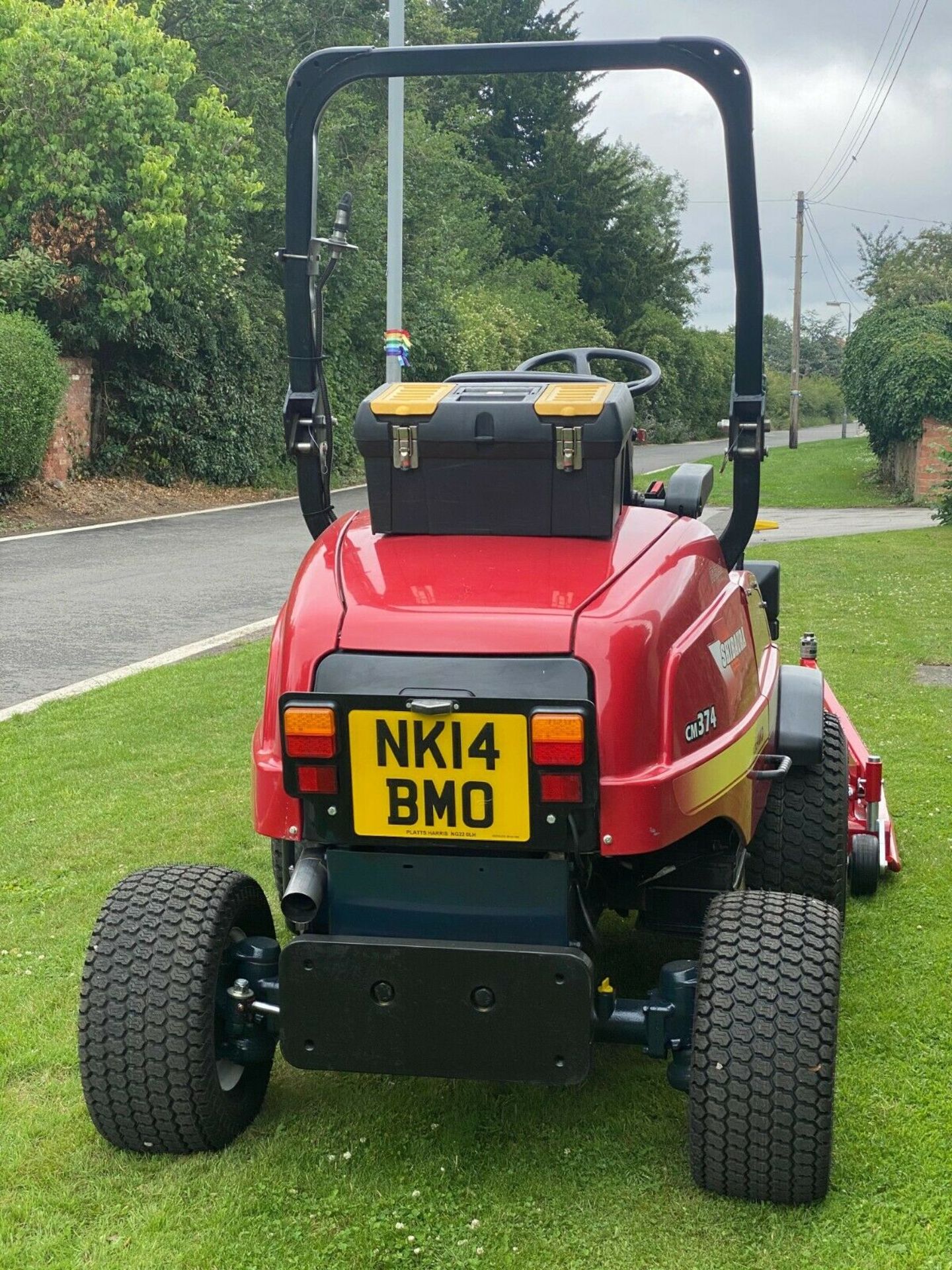 SHIBAURA CM374 UPFRONT ROTARY MOWER, 37HP, BRAND NEW 60" CUT DECK NEVER USED, DIESEL, YEAR 2014 - Image 5 of 7