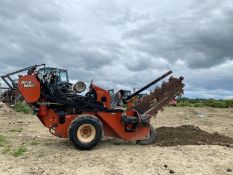 DITCH WITCH RT24 WALK BEHIND TRENCHER, YEAR 2012, IN GOOD CONDITION, RUNS, WORKS AND DIGS *PLUS VAT*