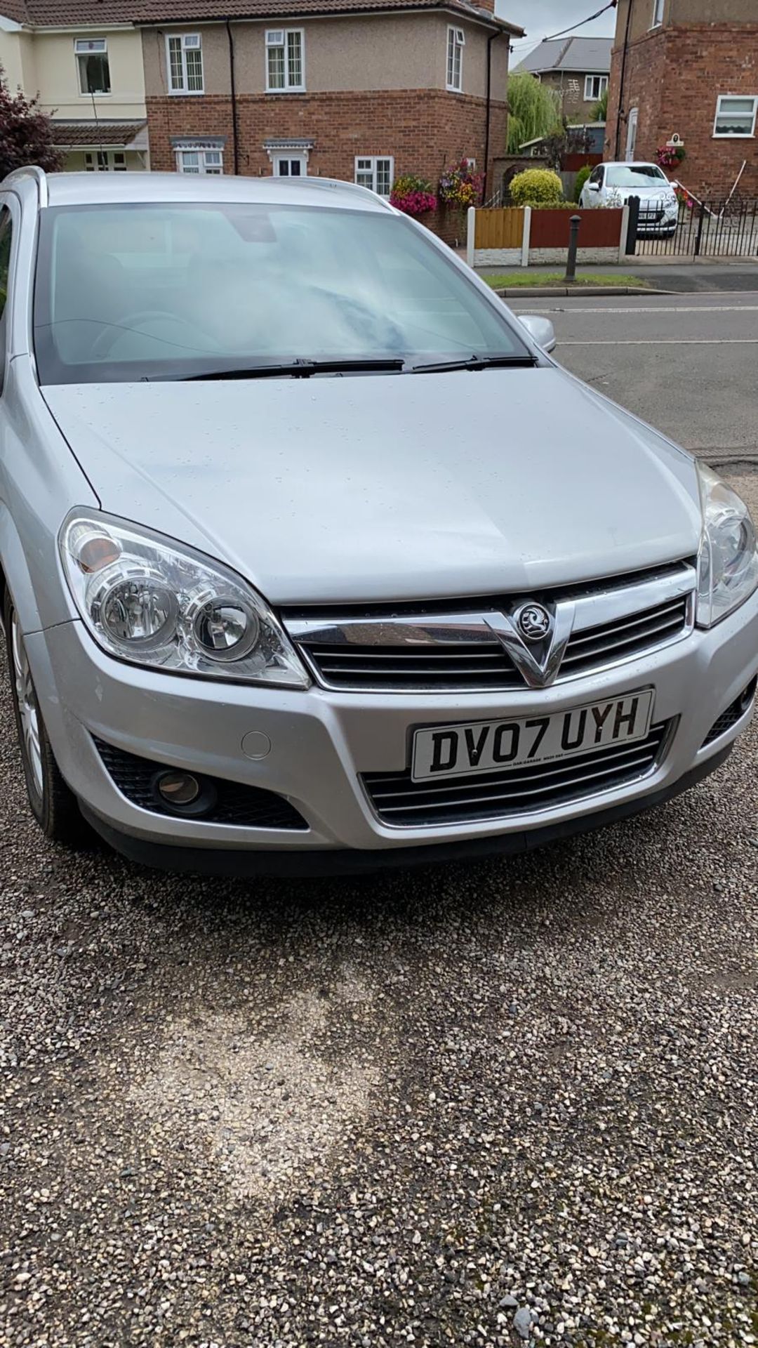 2007/07 REG VAUXHALL ASTRA DESIGN 1.6 PETROL SILVER ESTATE, SHOWING 3 FORMER KEEPERS *NO VAT* - Image 2 of 10