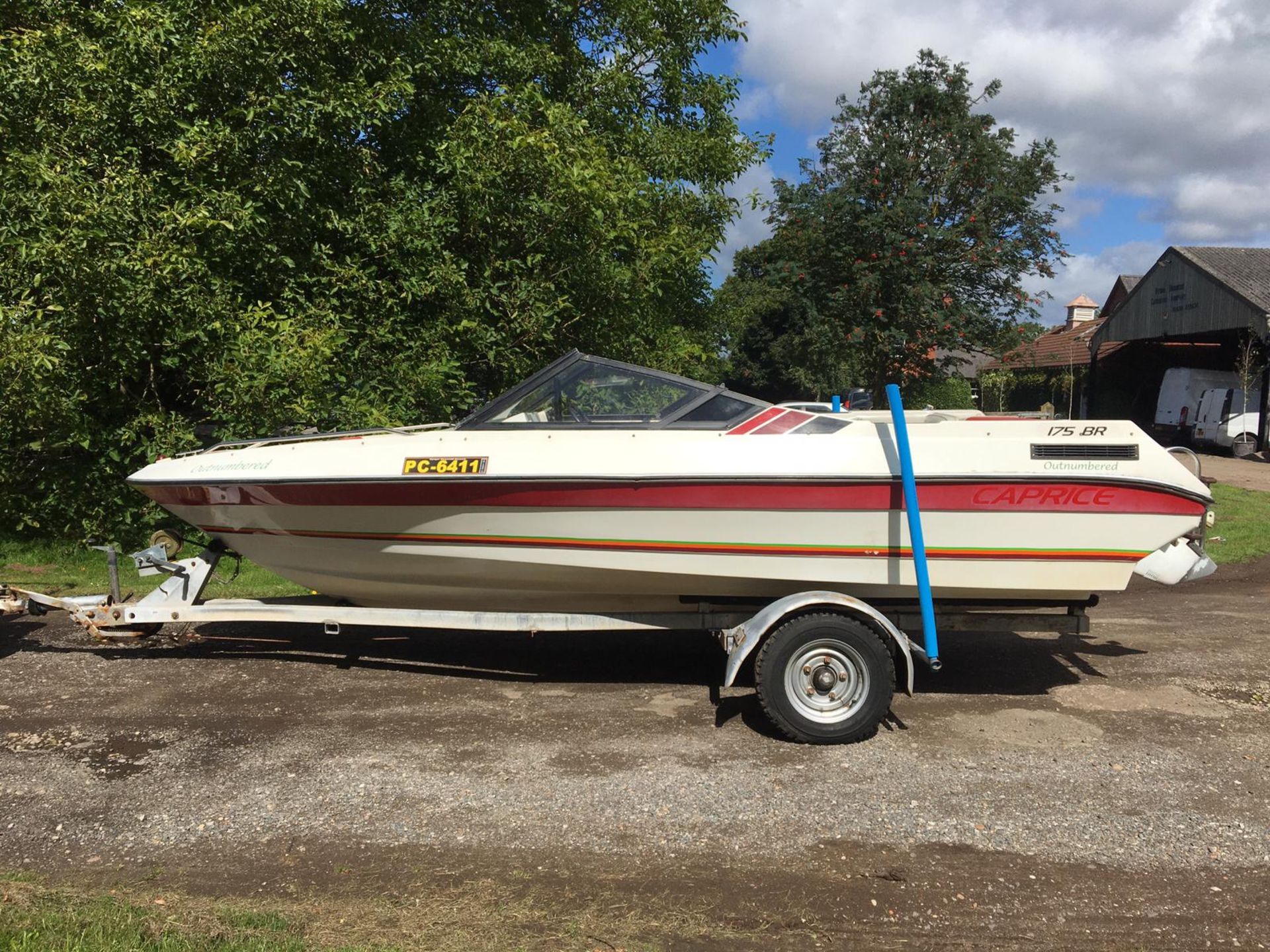 BAYLINER 175 BOW RIDE NICE CLEAN TIDY BOAT, COMES WITH TRAILER AND LIGHT BOARD *NO VAT* - Image 3 of 13