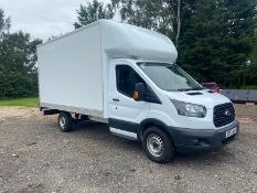 2017/17 REG FORD TRANSIT 350 FWD BOX LUTON VAN WHITE 2.0 DIESEL, SHOWING 0 FORMER KEEPERS *PLUS VAT*