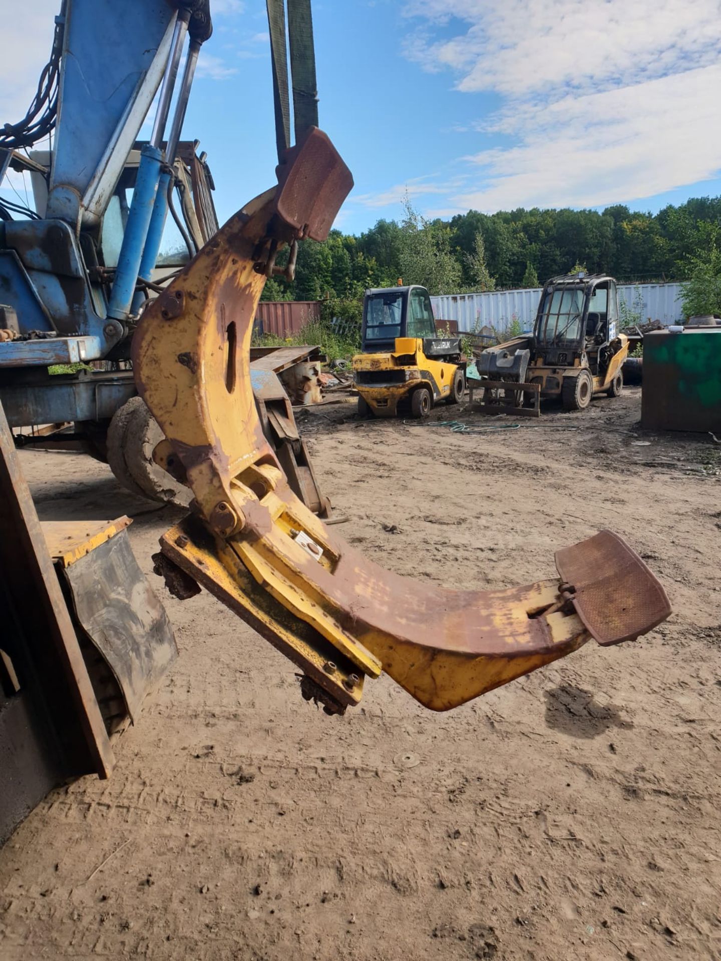 CASCADE FORKLIFT BALE ROTATING GRAB WITH SLEW RING *NO VAT* - Image 3 of 5