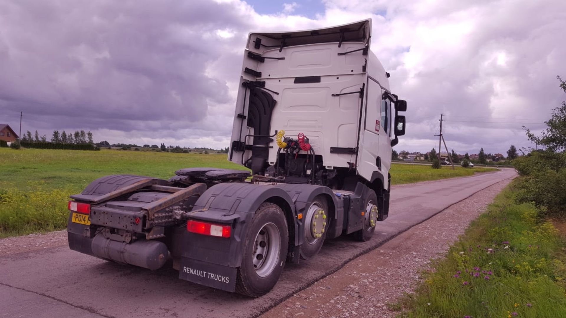 2014/14 REG RENAULT TRUCKS T T460.26 6X2 TML LHD WHITE DIESEL TRACTOR UNIT, SHOWING 1 FORMER KEEPER - Image 4 of 11