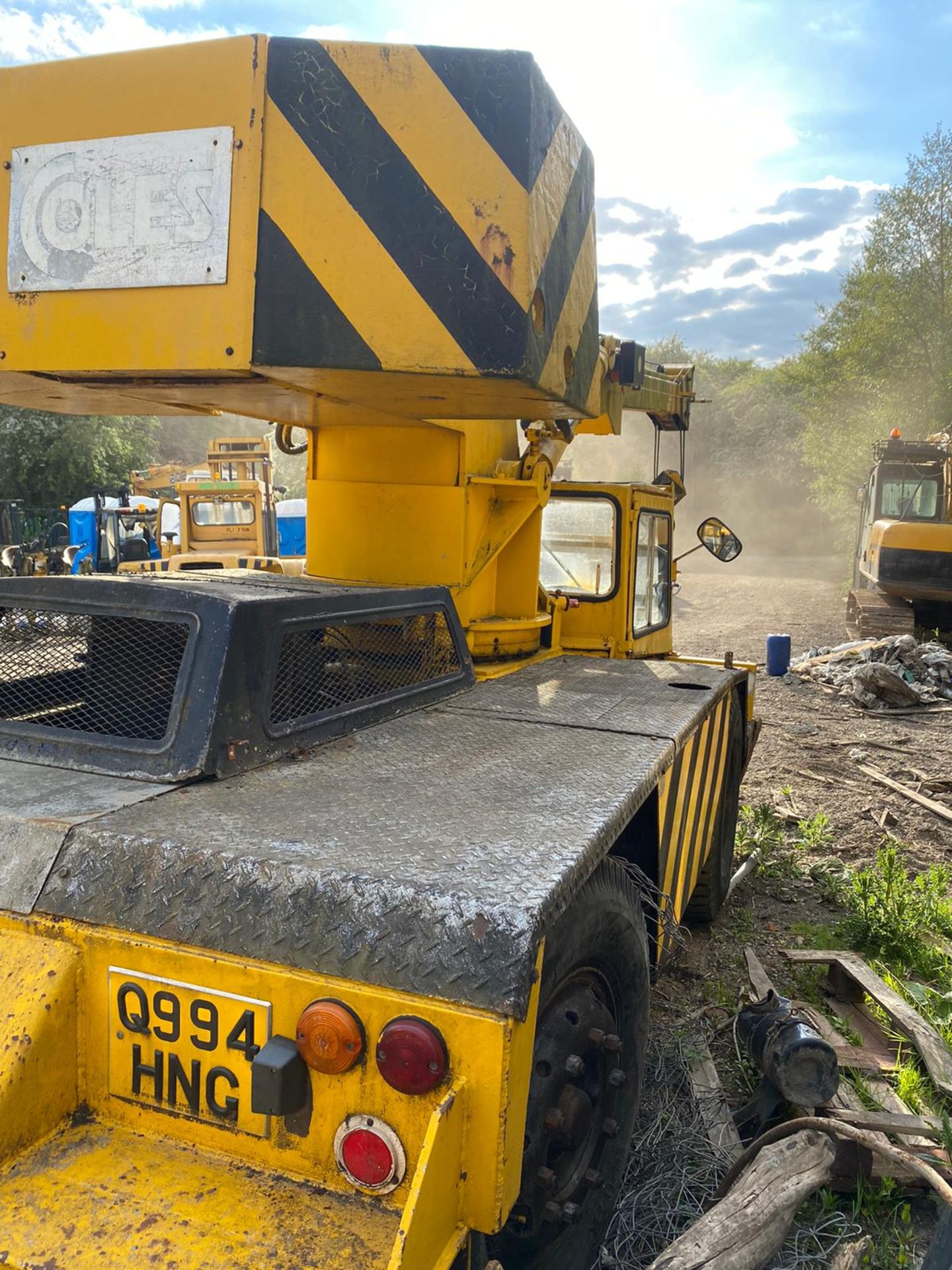 1994 COLES 7 TON SPEED CRANE, RUNS, WORKS AND LIFTS *PLUS VAT* - Image 7 of 8