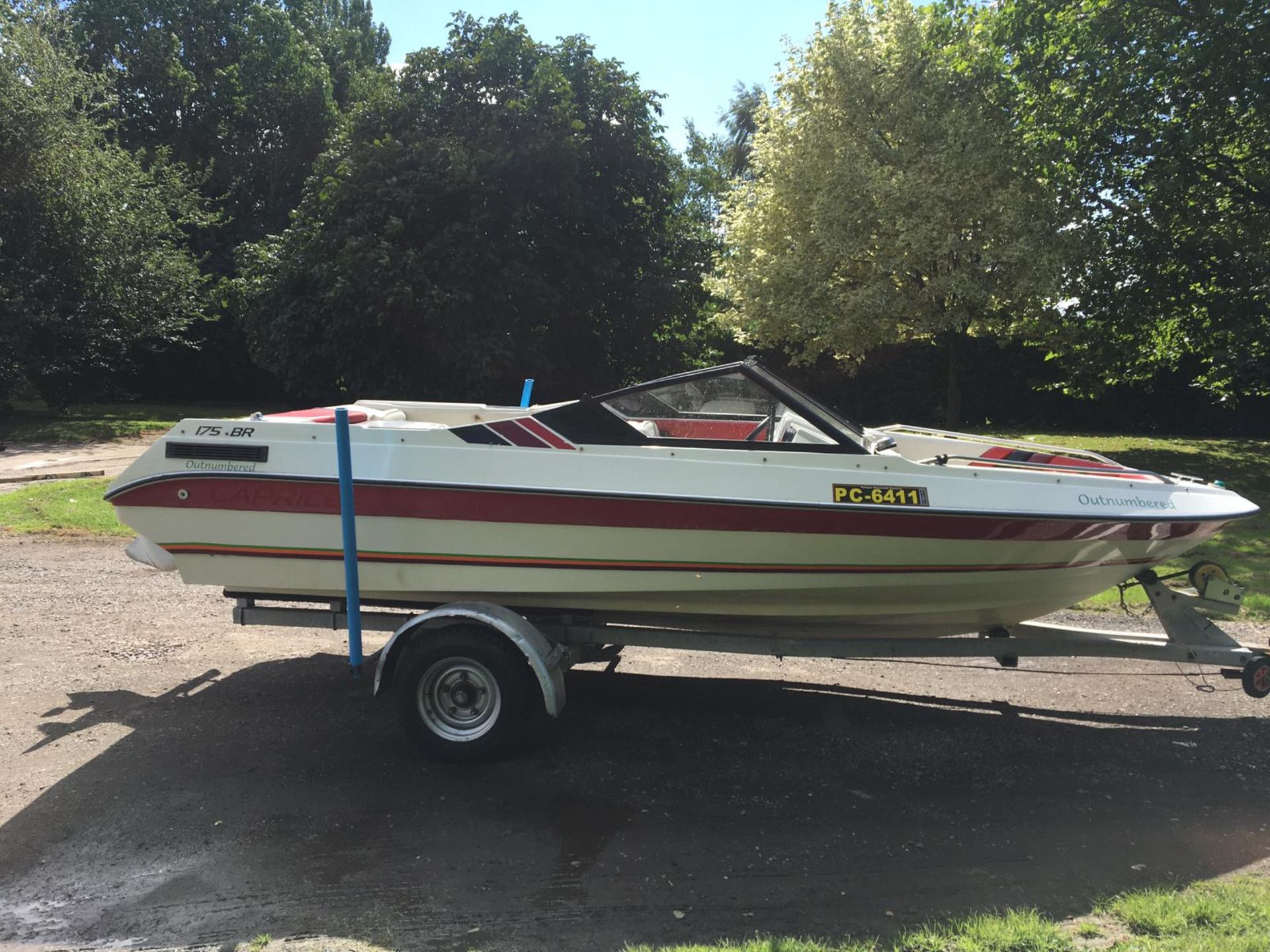 BAYLINER 175 BOW RIDE NICE CLEAN TIDY BOAT, COMES WITH TRAILER AND LIGHT BOARD *NO VAT* - Image 4 of 13