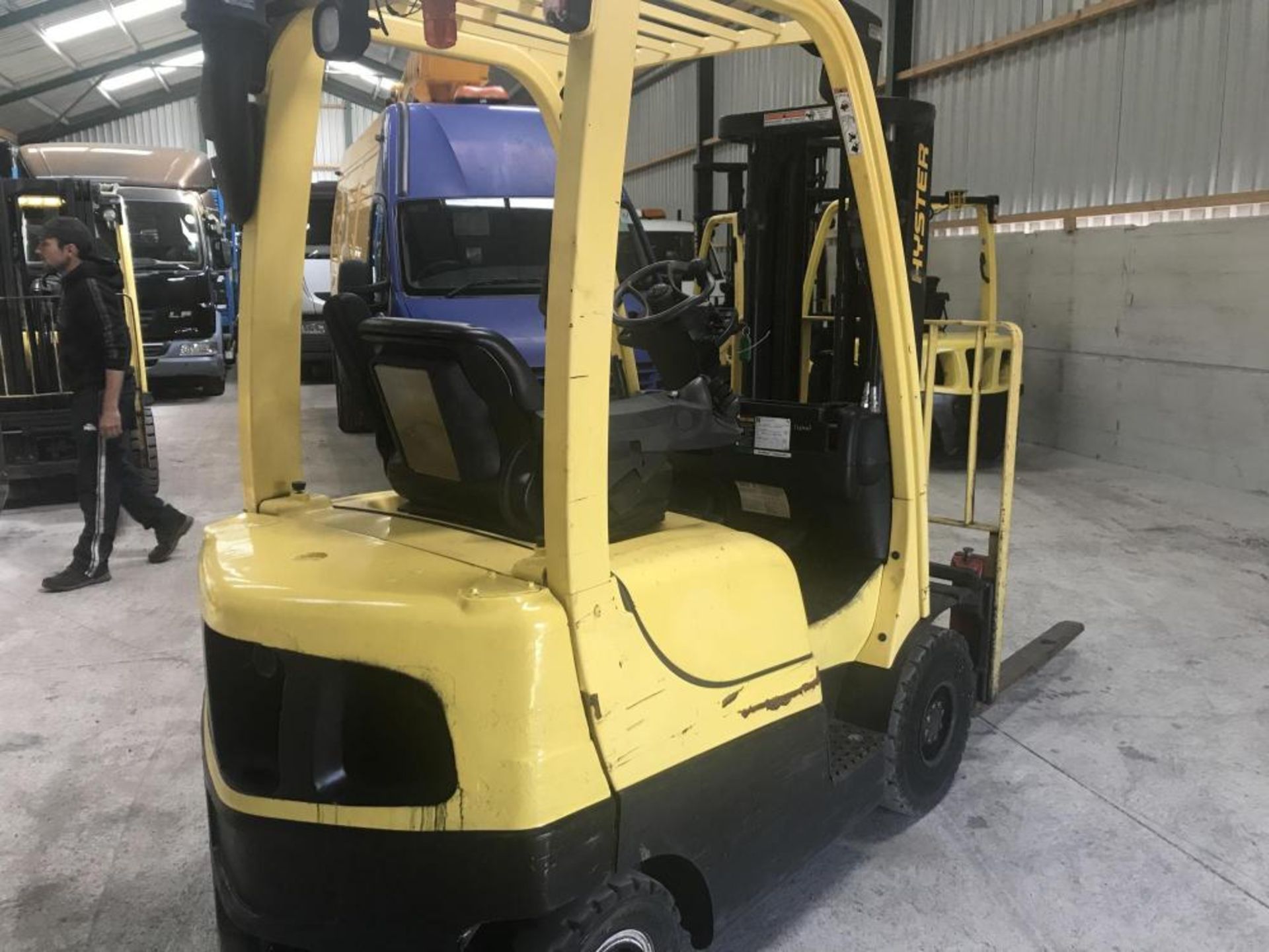 HYSTER 1.8 TON DIESEL FORKLIFT WITH SIDE SHIFT, GOOD WORKING CONDITION *PLUS VAT* - Image 5 of 8