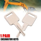 ONE PAIR NEW BOBCAT/ CASE KEYS