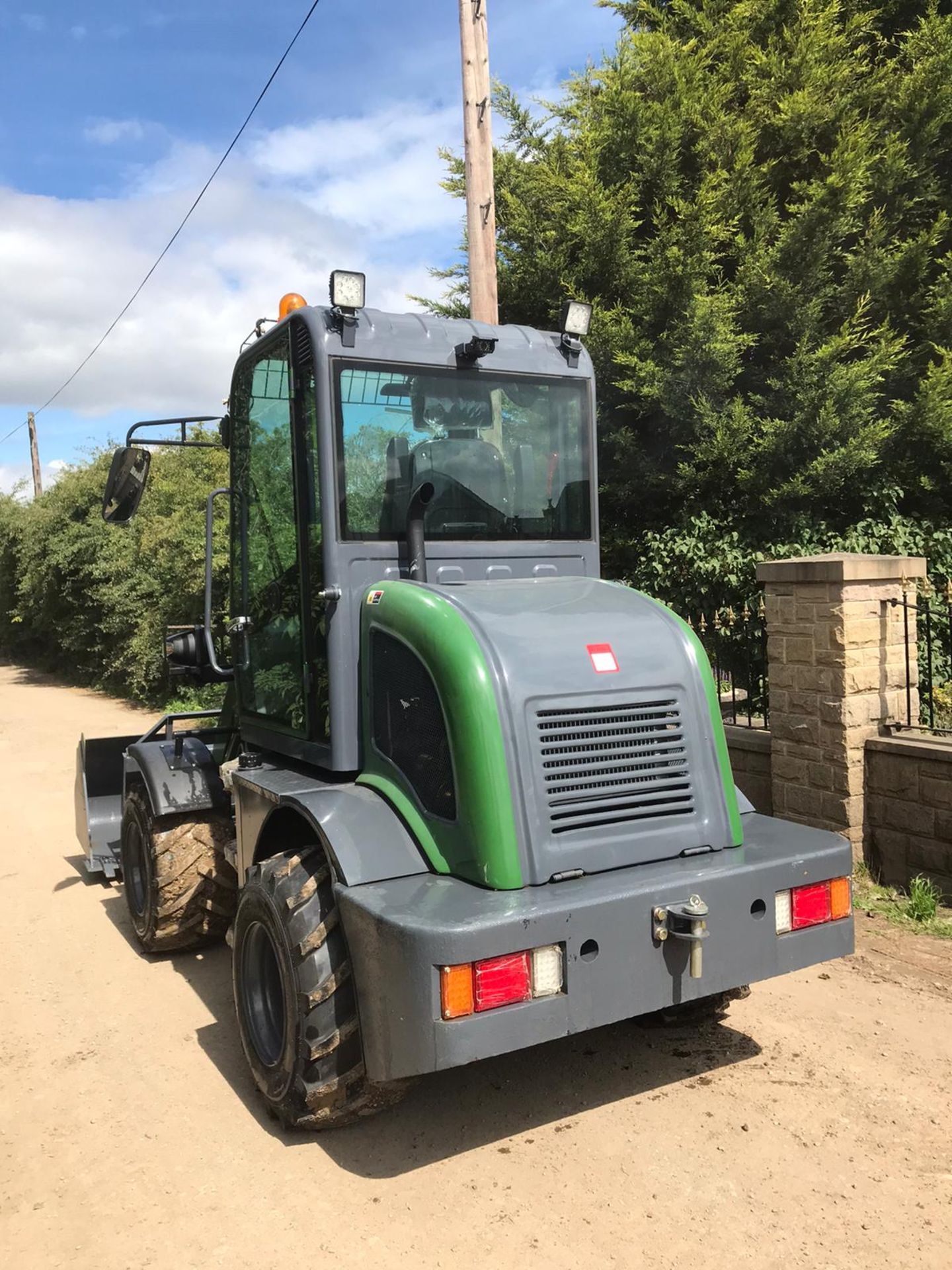 2020 HONGYUAN ZL08 LOADING SHOVEL, BRAND NEW & UNUSED 4WD C/W FORKS & BUCKET, QUICK HITCH *PLUS VAT* - Image 6 of 6