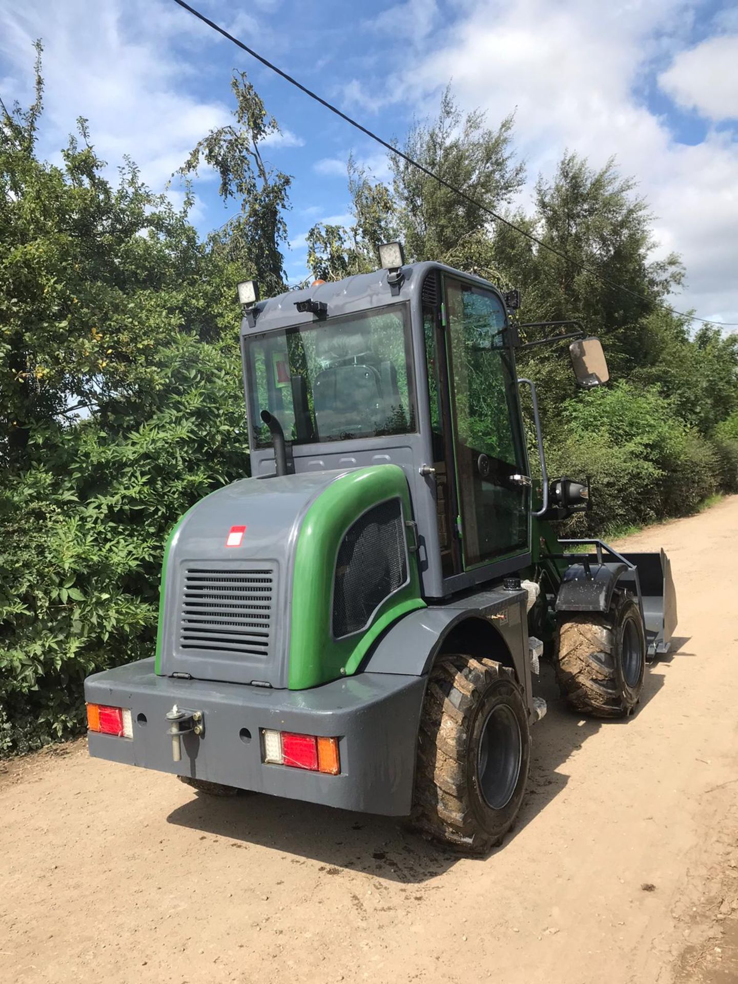 2020 HONGYUAN ZL08 LOADING SHOVEL, BRAND NEW & UNUSED 4WD C/W FORKS & BUCKET, QUICK HITCH *PLUS VAT* - Image 5 of 6