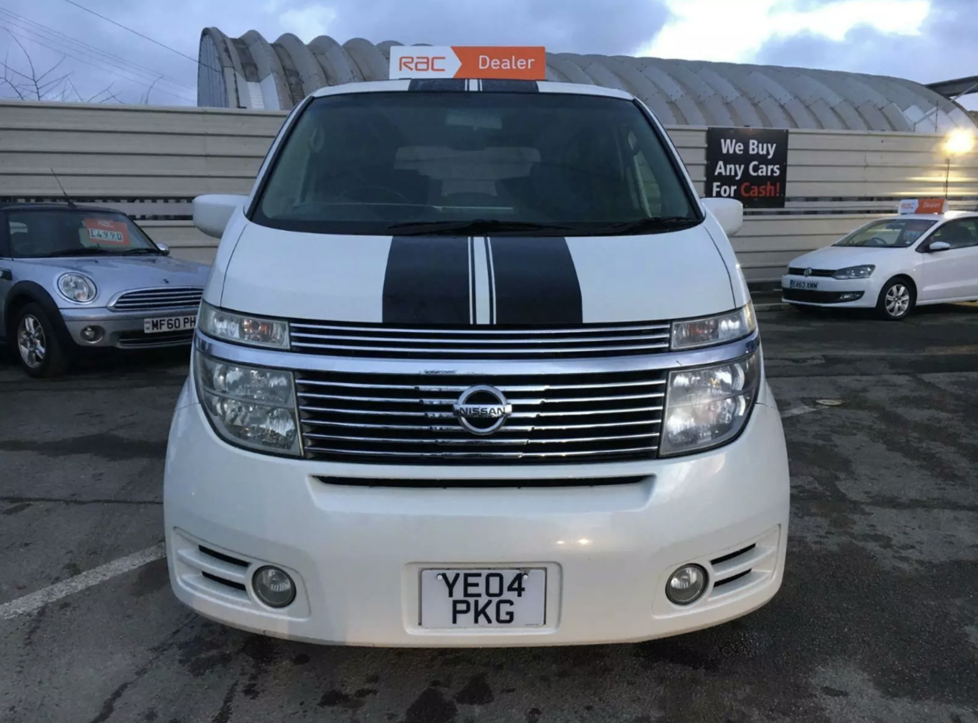 2004/04 REG NISSAN ELGRAND HIGHWAY STAR 3.5 V6 AUTOMATIC MPV 7 SEATER *NO VAT* - Image 3 of 12