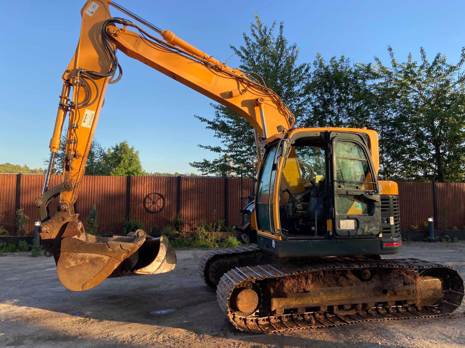 2013 HYUNDAI 145 LCR-9 STEEL TRACKED CRAWLER EXCAVATOR / DIGGER, C/W 2 X BUCKETS, RUNS, DRIVES, DIGS