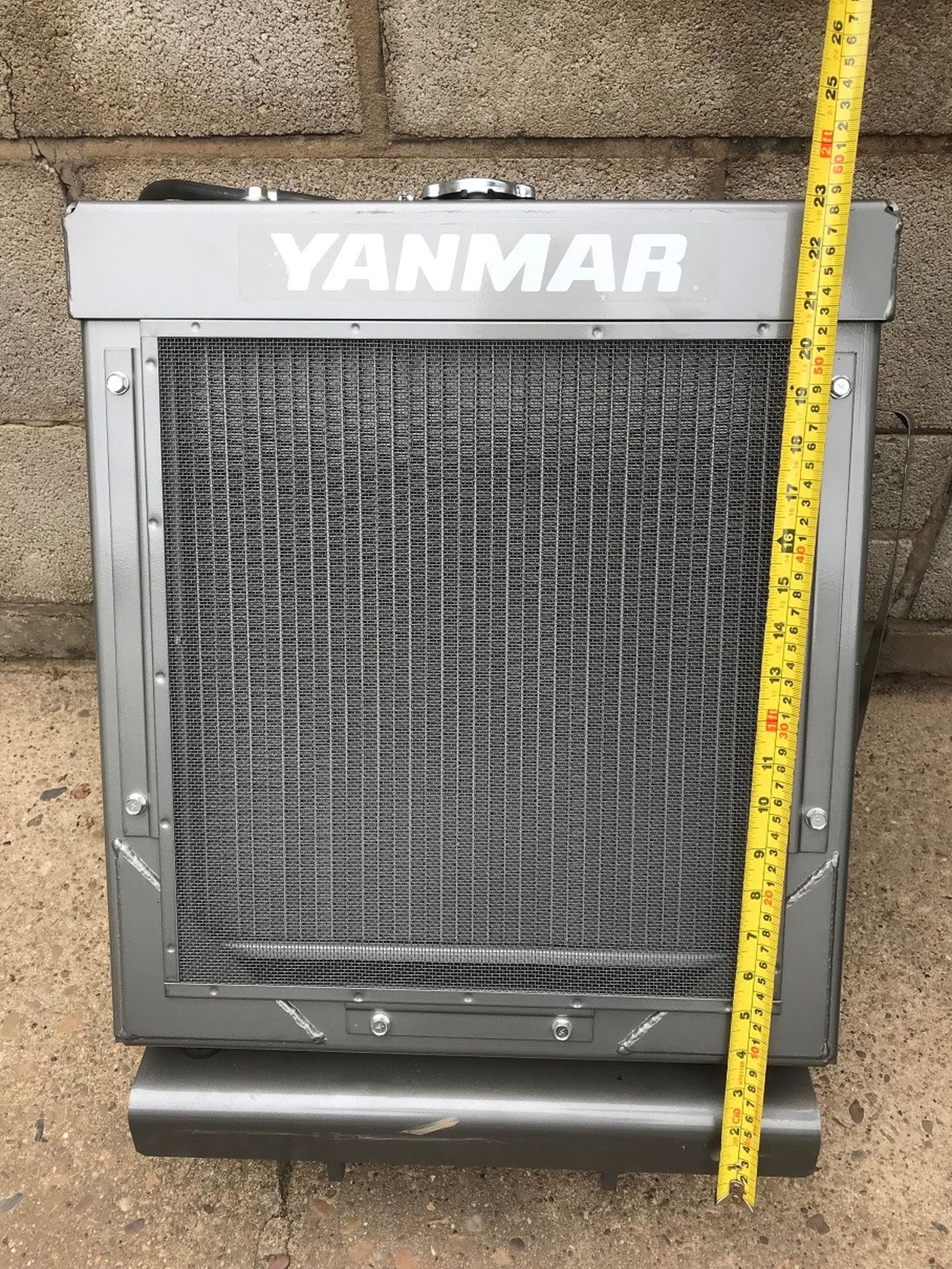 1x BRAND NEW YANMAR RADIATOR