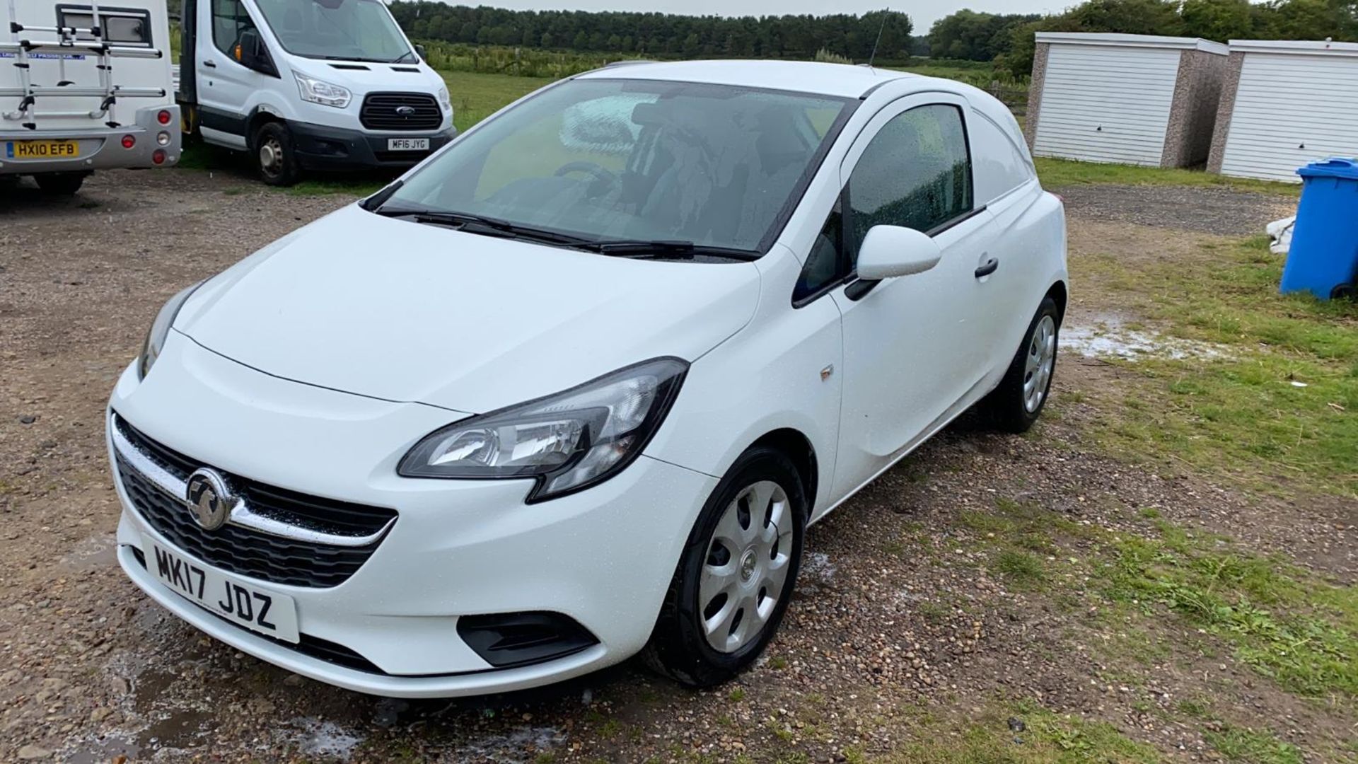 2017/17 REG VAUXHALL CORSA CDTI S/S 1.25 DIESEL CAR DERIVED VAN WHITE, SHOWING 1 FORMER KEEPER - Image 2 of 11