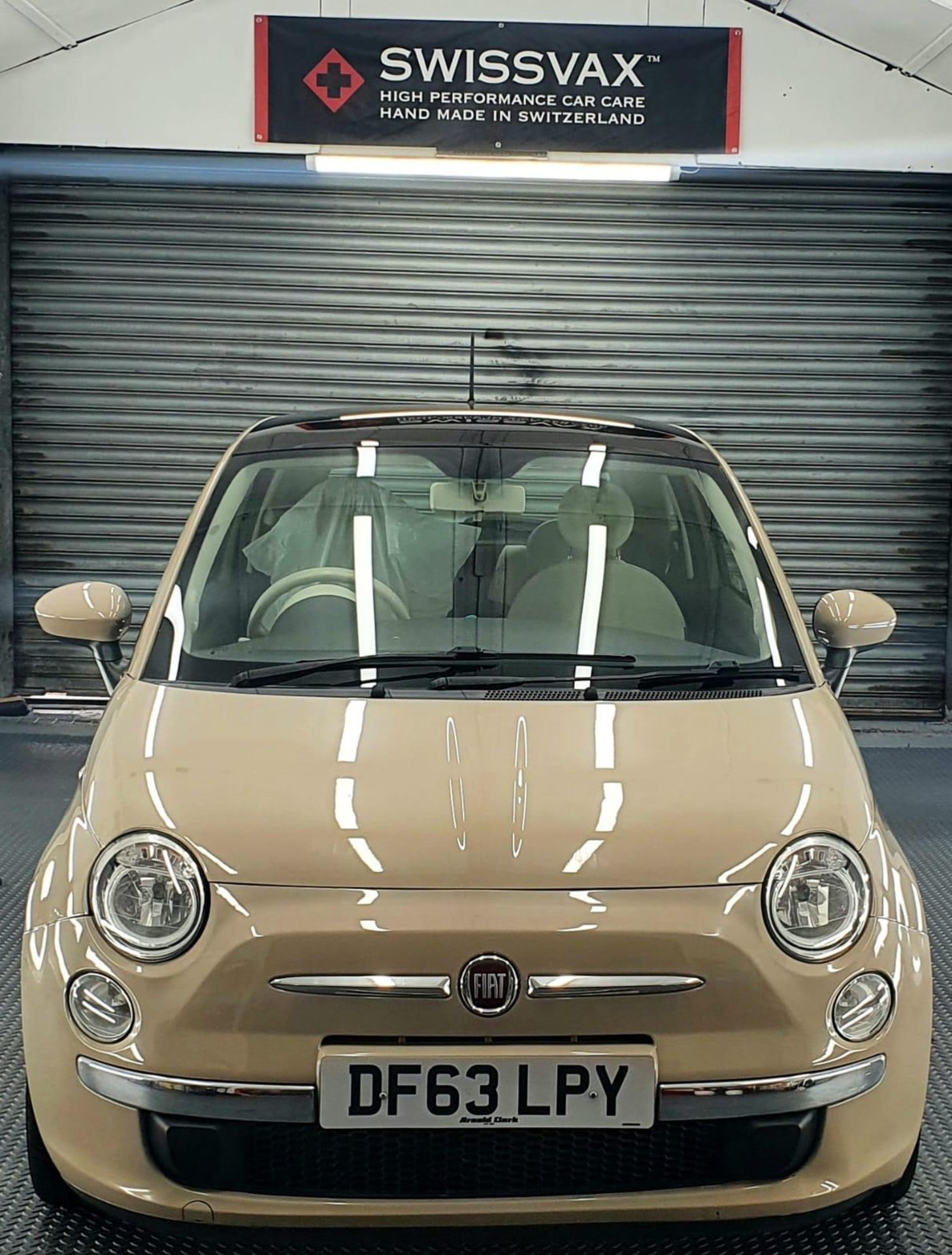 2014/63 REG FIAT 500 LOUNGE TWINAIR 875CC PETROL BEIGE 3 DOOR HATCHBACK, SHOWING 2 FORMER KEEPERS - Image 4 of 7