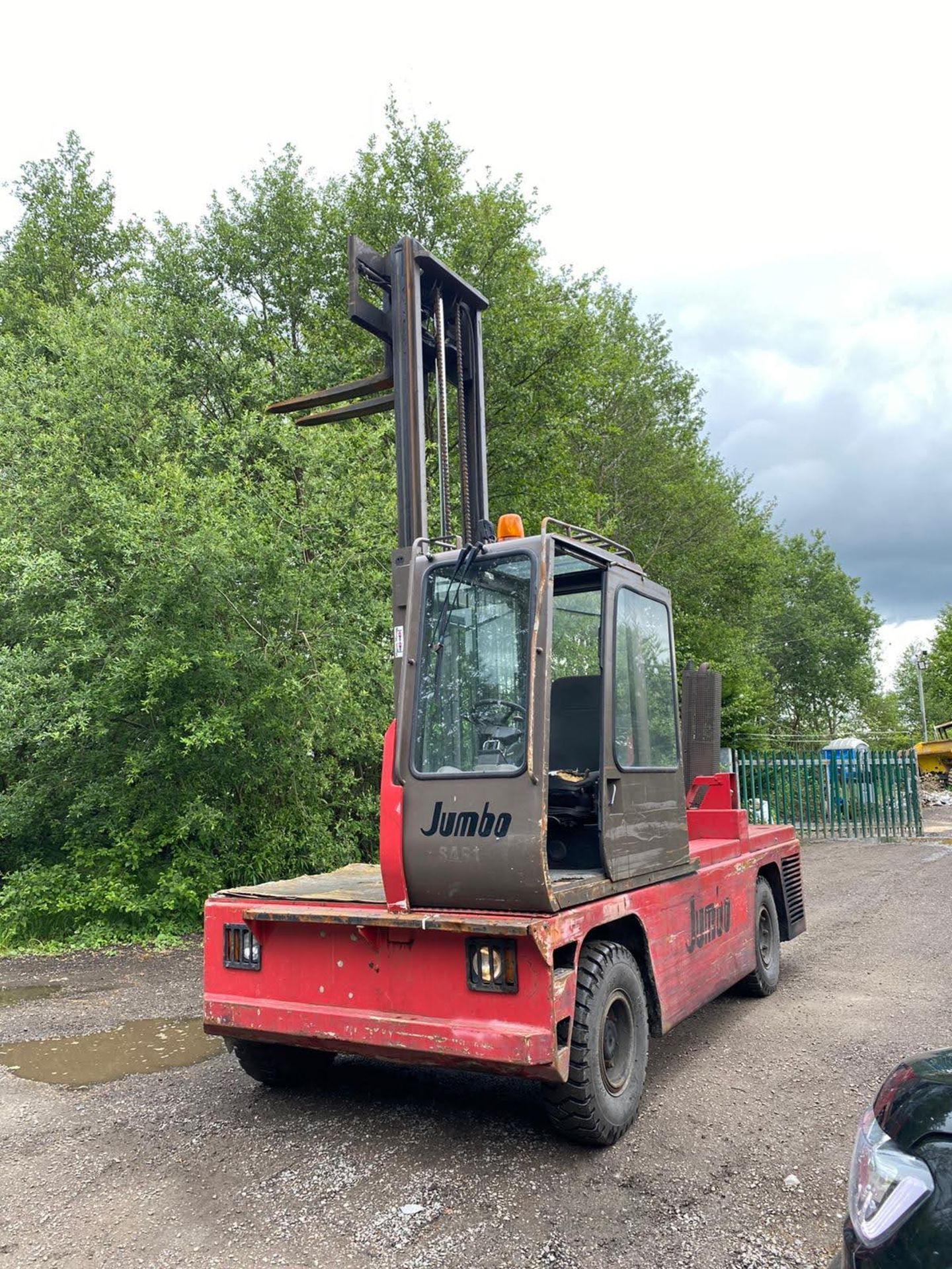 JUMBO SPREADER JU3,500 SIDE LOADER FORKLIFT, YEAR 2002, SHOWING 227 HOURS *PLUS VAT* - Image 3 of 8