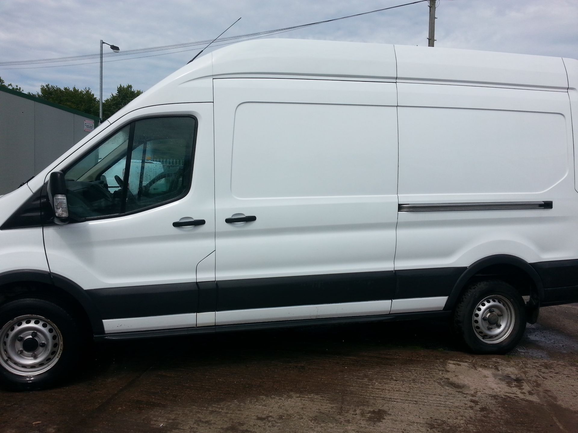 2017/67 REG FORD TRANSIT 350 L3H3 LWB 2.0 DIESEL WHITE PANEL VAN, SHOWING 1 FORMER KEEPER *PLUS VAT* - Image 7 of 11