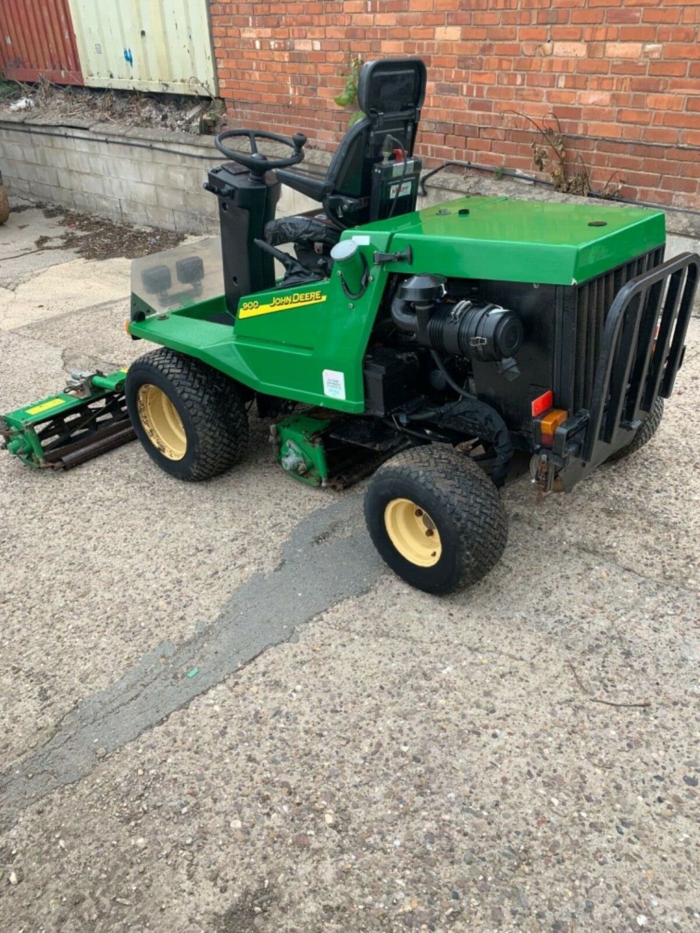 JOHN DEERE ROBERINE 900 HYDRAULIC CYLINDER MOWER, YANMAR ENGINE, 4WD 4X4 *PLUS VAT* - Image 4 of 6