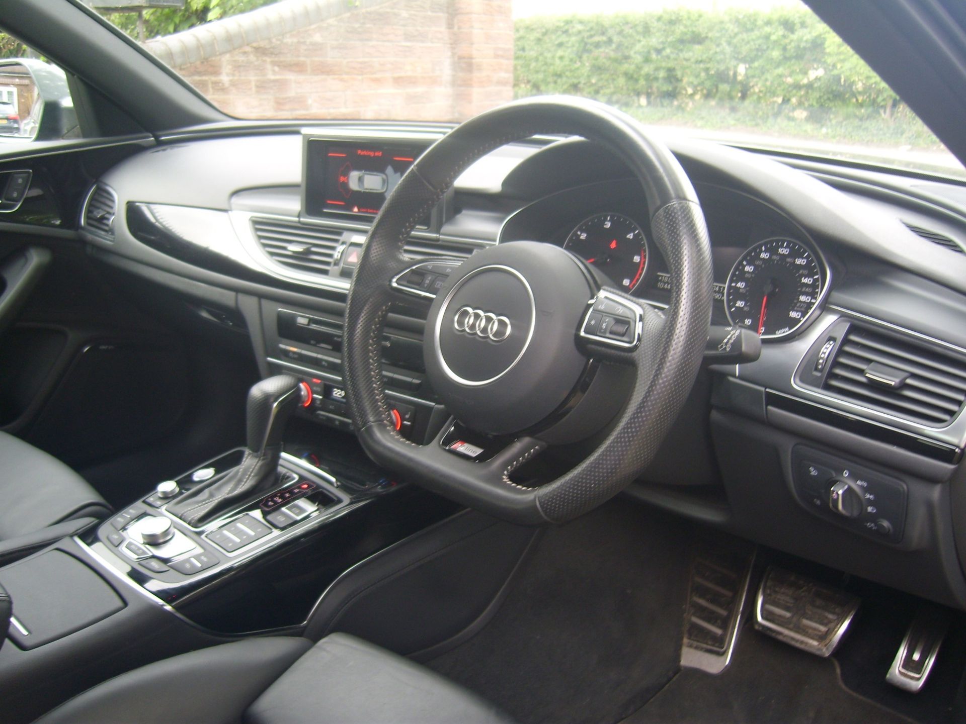 2017/17 REG AUDI A6 S LINE BLACK EDITION TDI ULTRA 2.0 DIESEL GREY ESTATE, SHOWING 1 FORMER KEEPER - Image 12 of 14