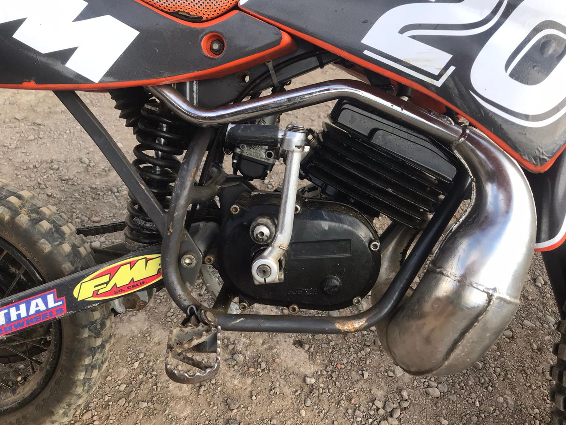 KTM 50CC MOTOR BIKE, RUNS AND WORKS PERFECT, IN GOOD CONDITION *NO VAT* - Image 5 of 6