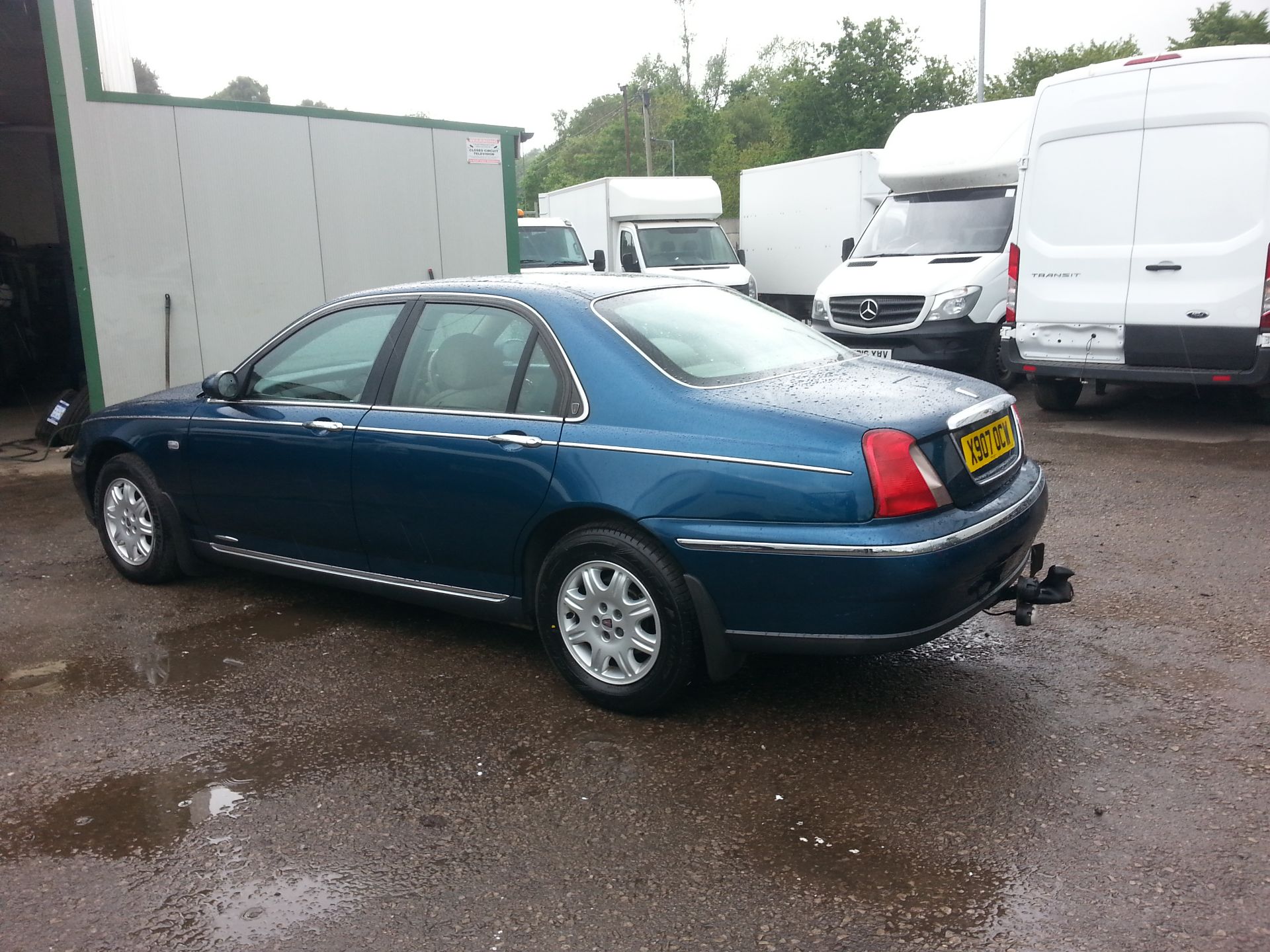 2000/X REG ROVER 75 CLASSIC SE 1.8 PETROL BLUE 4 DOOR SALOON *NO VAT* - Image 4 of 13