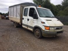 2004/04 REG IVECO DAILY (S2000) 35C12D CRC 3750 WB 2.3 DIESEL, SHOWING 4 FORMER KEEPERS *NO VAT*